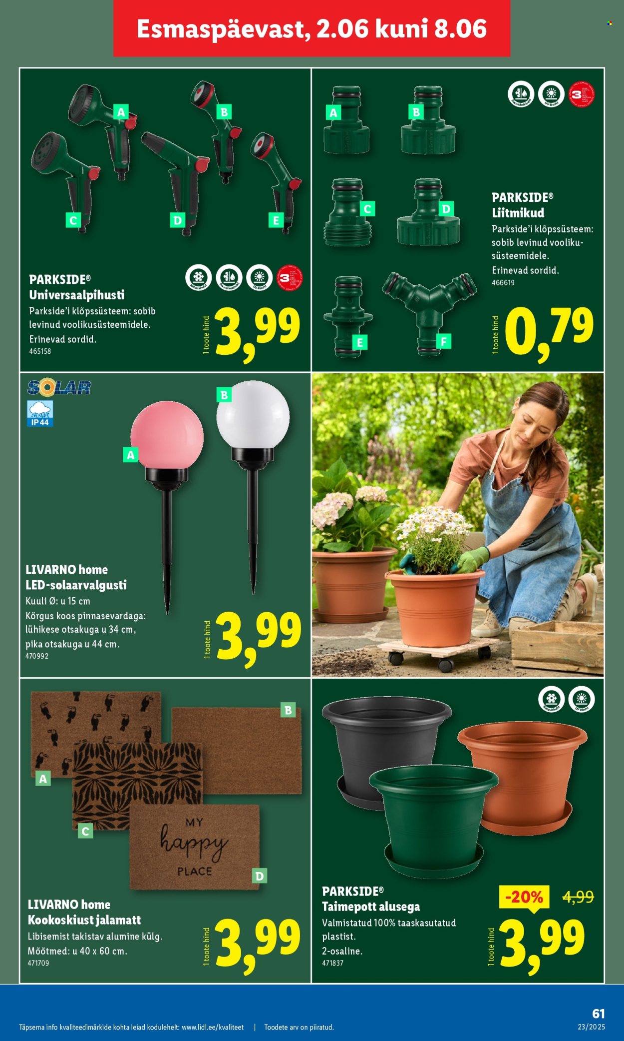 lidl - Lidl kliendileht - Kliendileht (5.06 - 8.06.2025) - page: 61 lidl - Lidl kliendileht - Kliendileht (5.06 - 8.06.2025) - page: 61