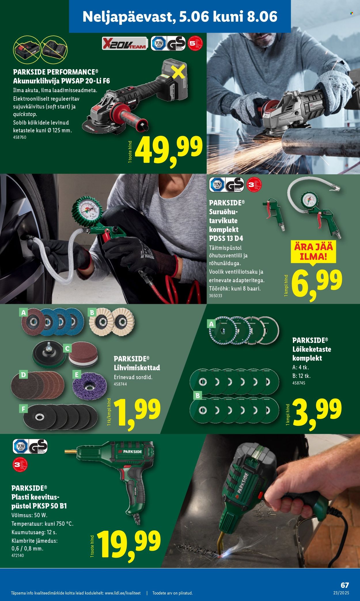 lidl - Lidl kliendileht - Kliendileht (5.06 - 8.06.2025) - page: 67 lidl - Lidl kliendileht - Kliendileht (5.06 - 8.06.2025) - page: 67