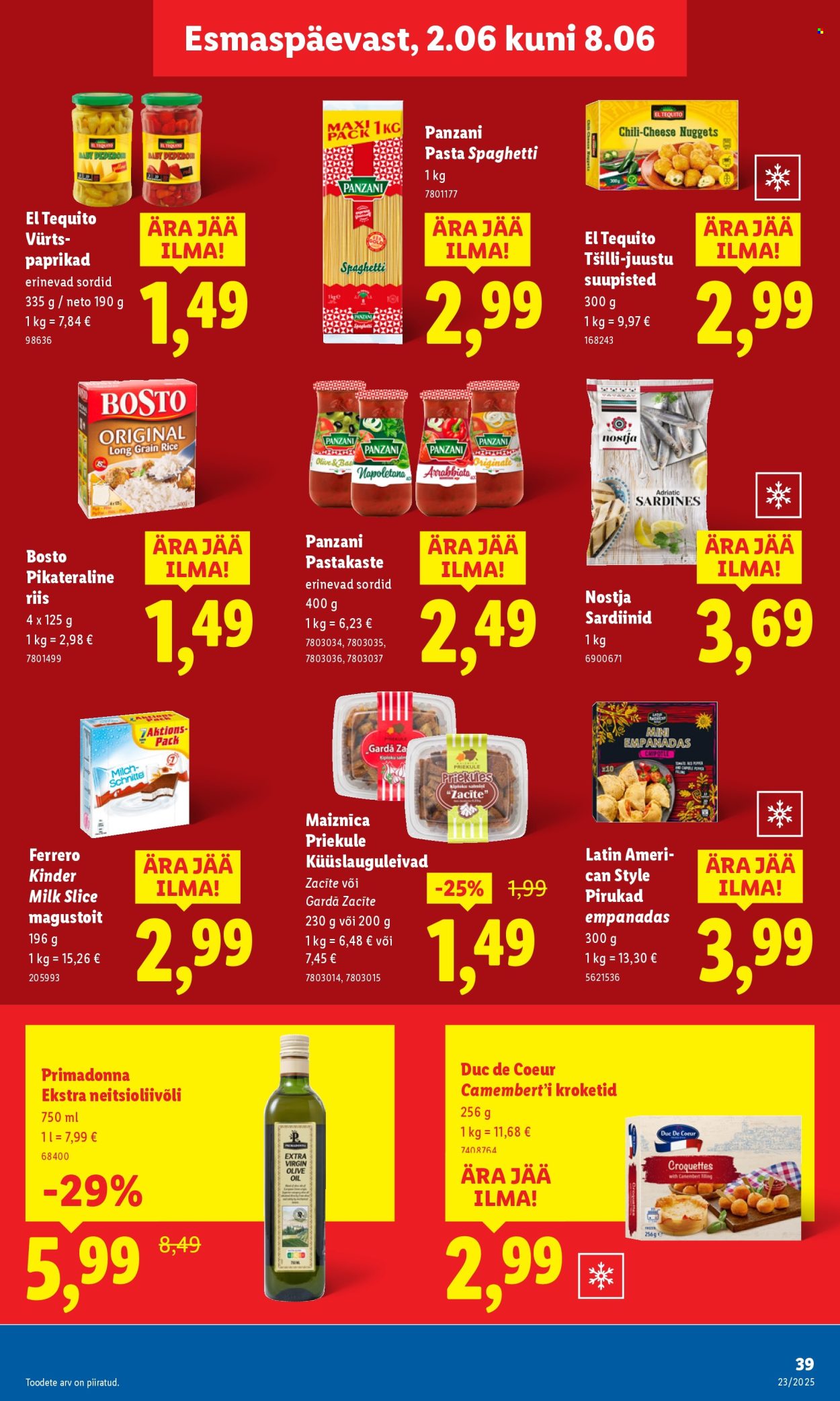 lidl - Lidl kliendileht - Kliendileht (5.06 - 8.06.2025) - page: 39 lidl - Lidl kliendileht - Kliendileht (5.06 - 8.06.2025) - page: 39