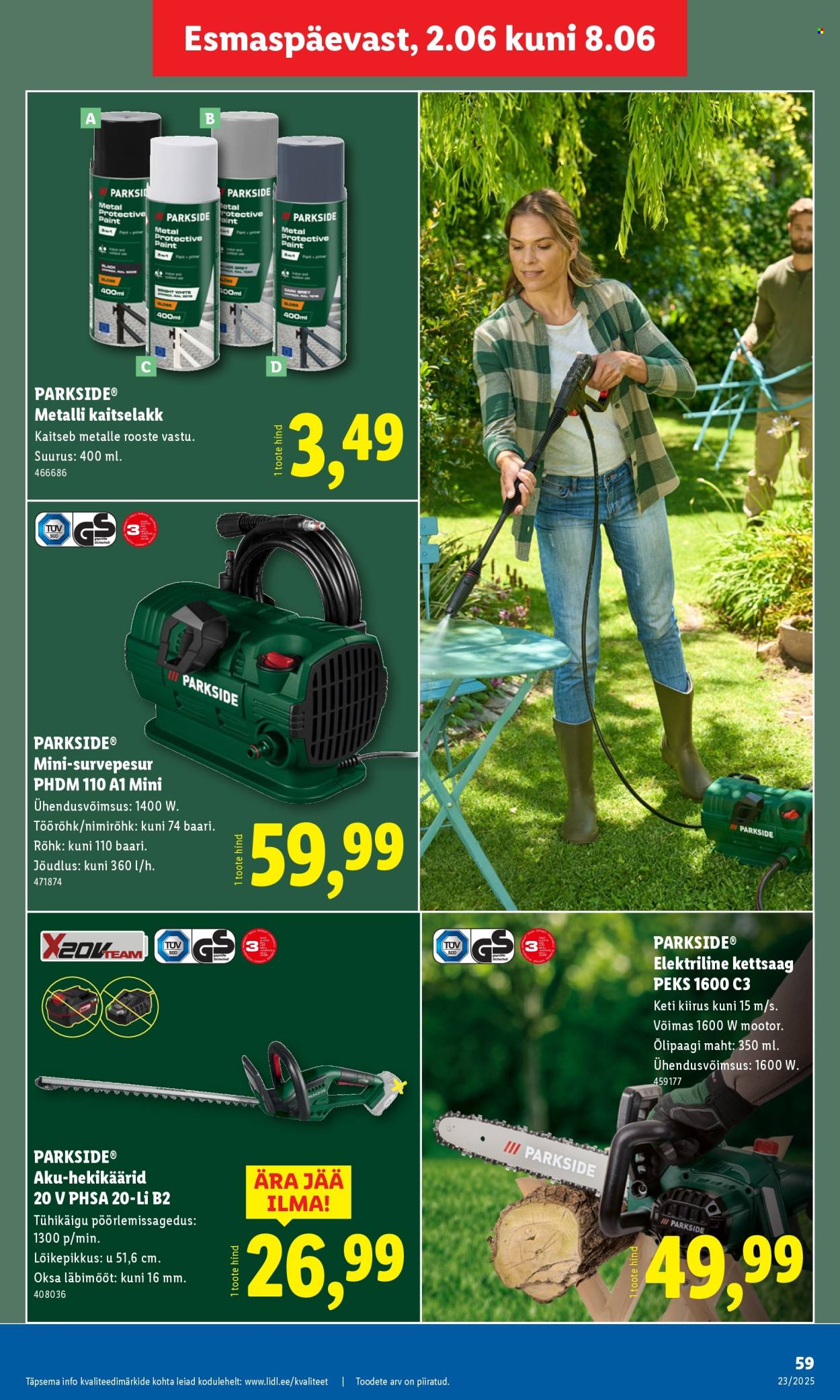 lidl - Lidl kliendileht - Kliendileht (5.06 - 8.06.2025) - page: 59 lidl - Lidl kliendileht - Kliendileht (5.06 - 8.06.2025) - page: 59