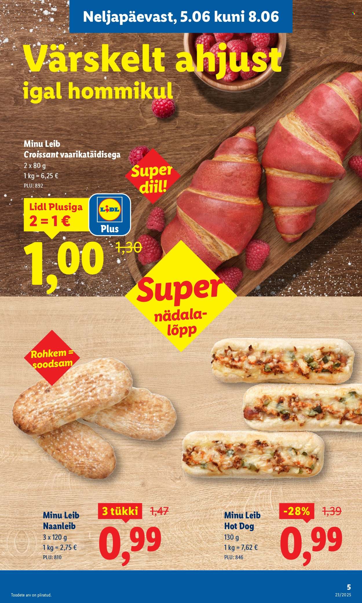 lidl - Lidl kliendileht - Kliendileht (5.06 - 8.06.2025) - page: 5 lidl - Lidl kliendileht - Kliendileht (5.06 - 8.06.2025) - page: 5