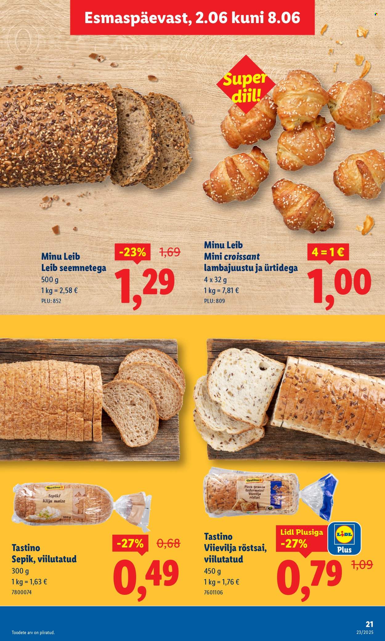 lidl - Lidl kliendileht - Kliendileht (5.06 - 8.06.2025) - page: 21 lidl - Lidl kliendileht - Kliendileht (5.06 - 8.06.2025) - page: 21