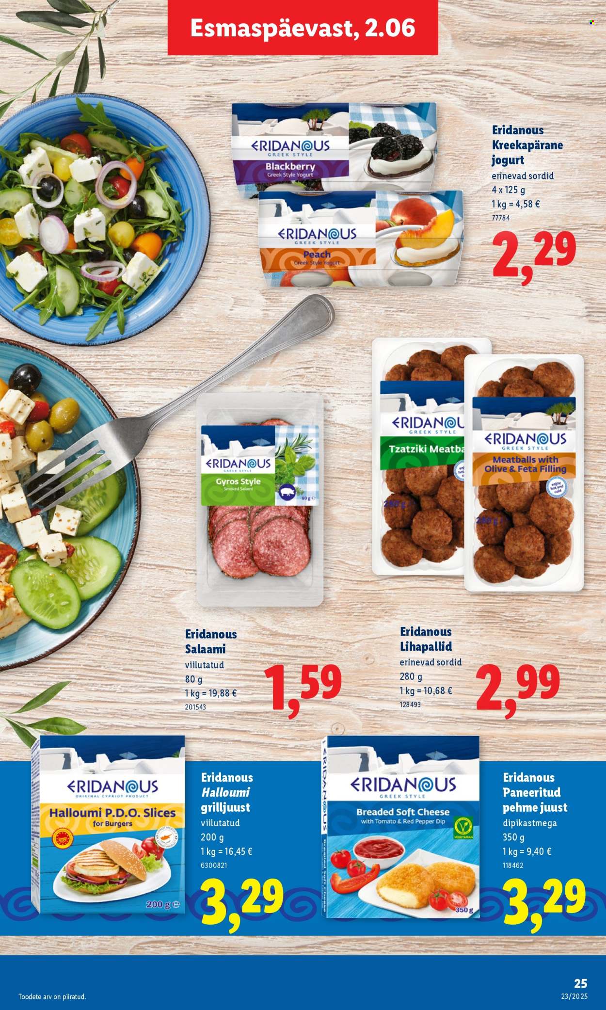 lidl - Lidl kliendileht - Kliendileht (5.06 - 8.06.2025) - page: 25 lidl - Lidl kliendileht - Kliendileht (5.06 - 8.06.2025) - page: 25