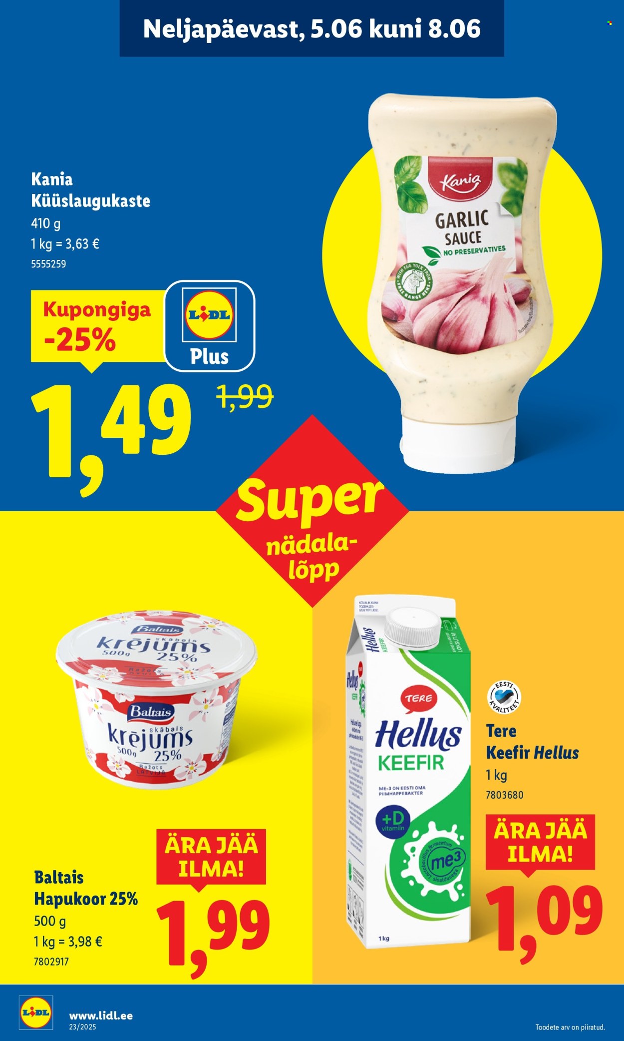 lidl - Lidl kliendileht - Kliendileht (5.06 - 8.06.2025) - page: 10 lidl - Lidl kliendileht - Kliendileht (5.06 - 8.06.2025) - page: 10