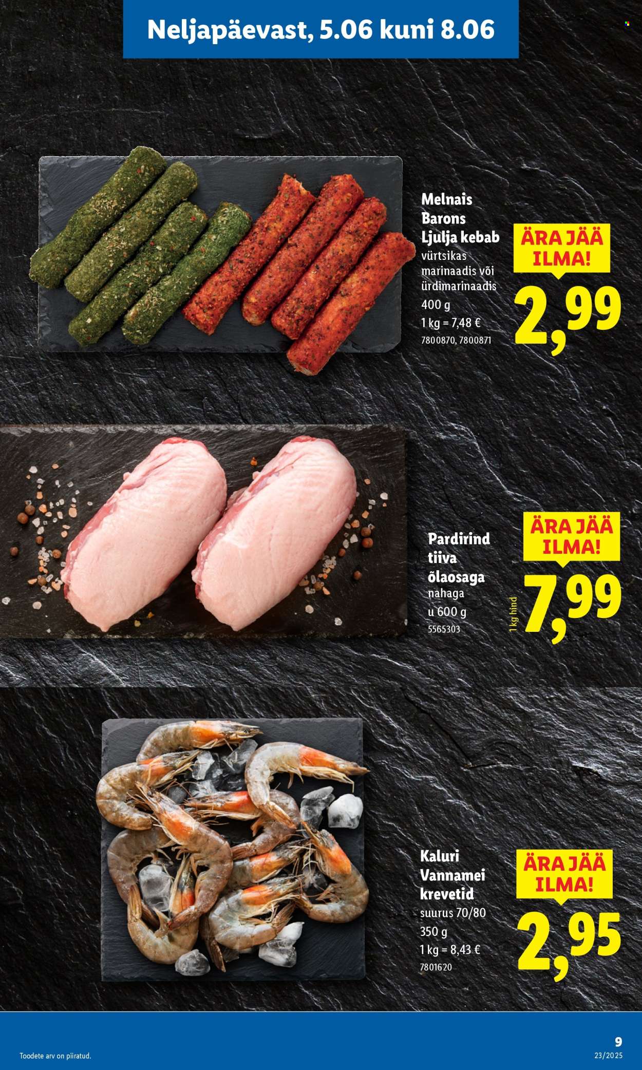 lidl - Lidl kliendileht - Kliendileht (5.06 - 8.06.2025) - page: 9 lidl - Lidl kliendileht - Kliendileht (5.06 - 8.06.2025) - page: 9