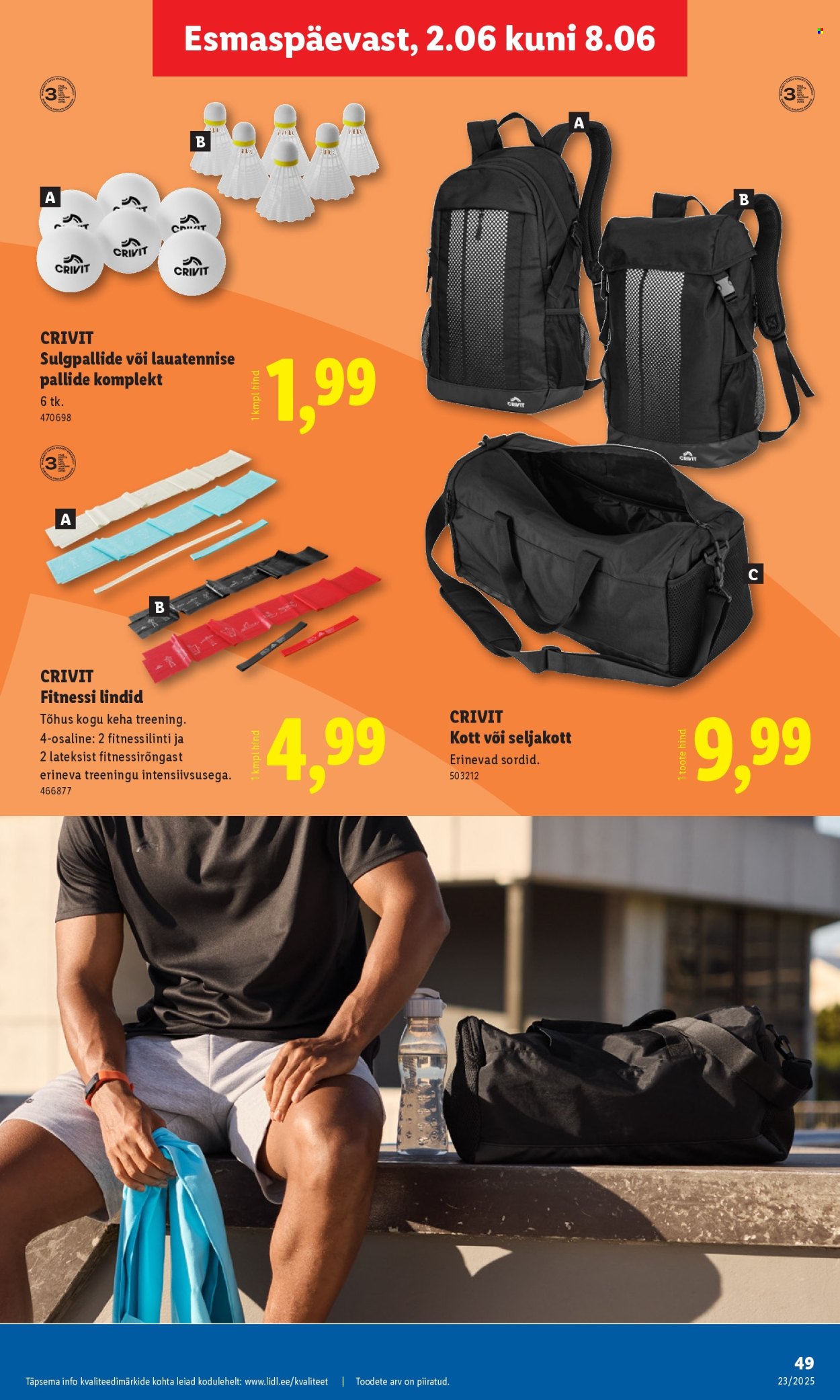 lidl - Lidl kliendileht - Kliendileht (5.06 - 8.06.2025) - page: 49 lidl - Lidl kliendileht - Kliendileht (5.06 - 8.06.2025) - page: 49