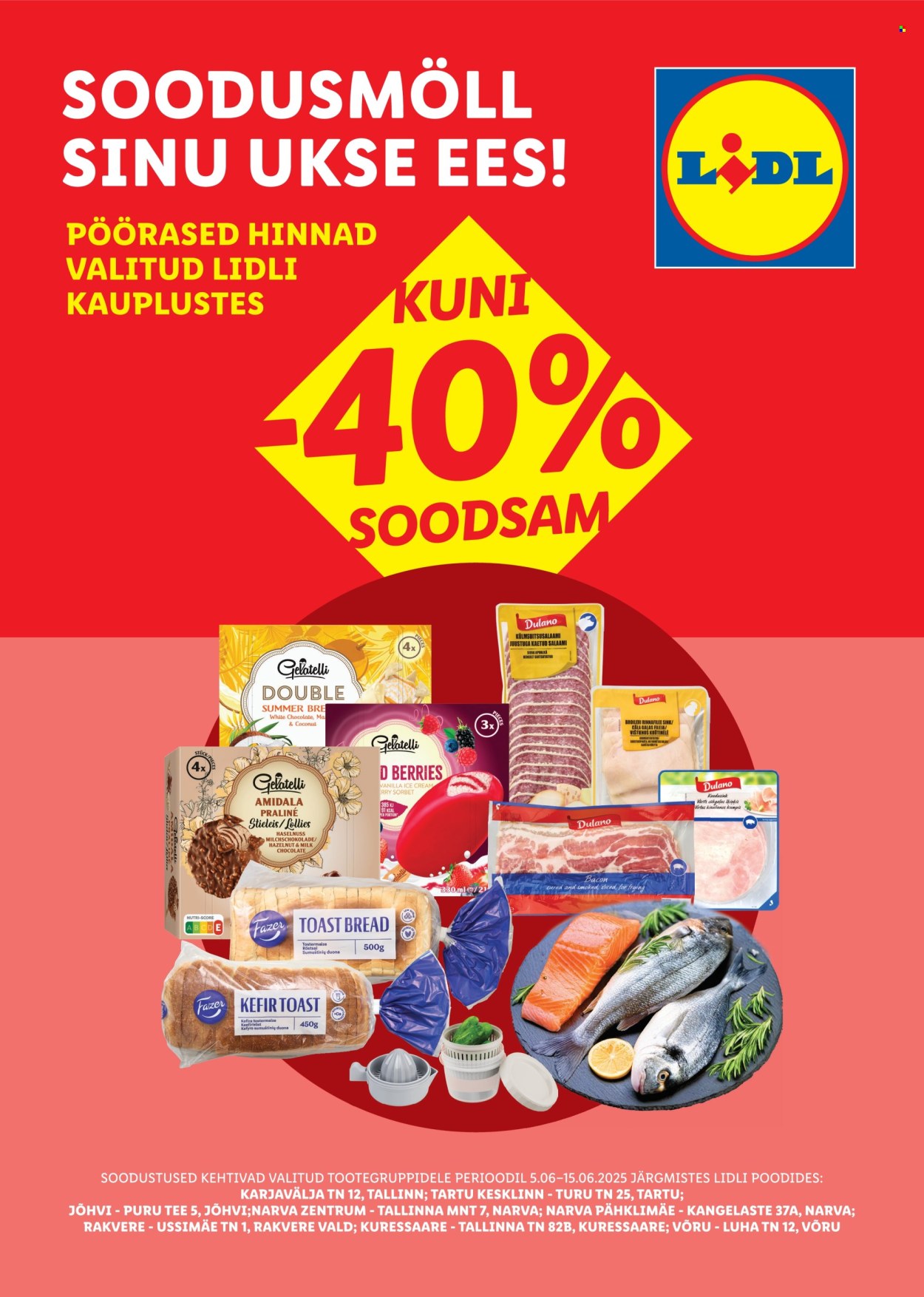 lidl - Lidl kliendileht - Sodusmöll simu ukse ees! (5.06 - 15.06.2025)
