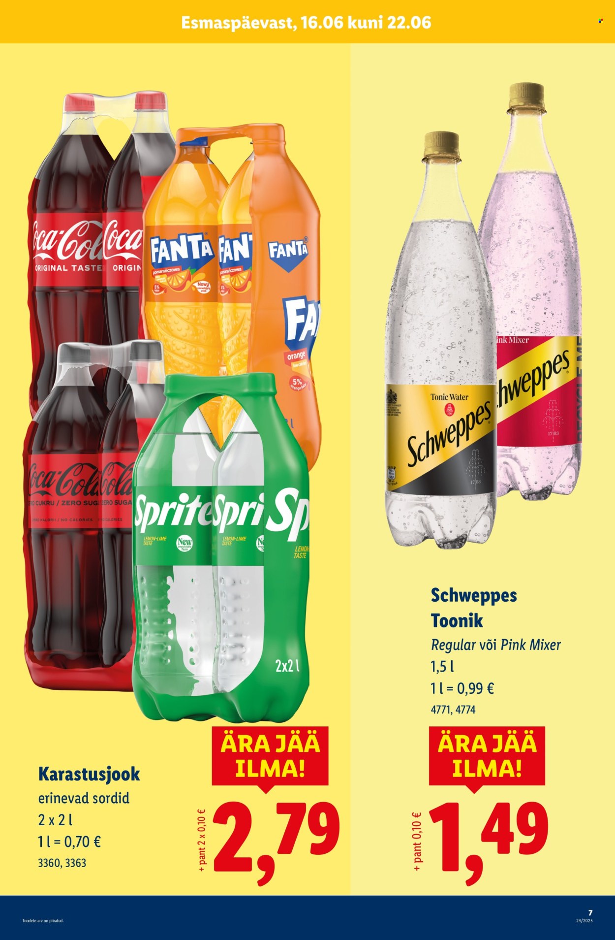 lidl - Lidl kliendileht - Jaanipäeva pakkumised (16.06 - 22.06.2025) - page: 7
