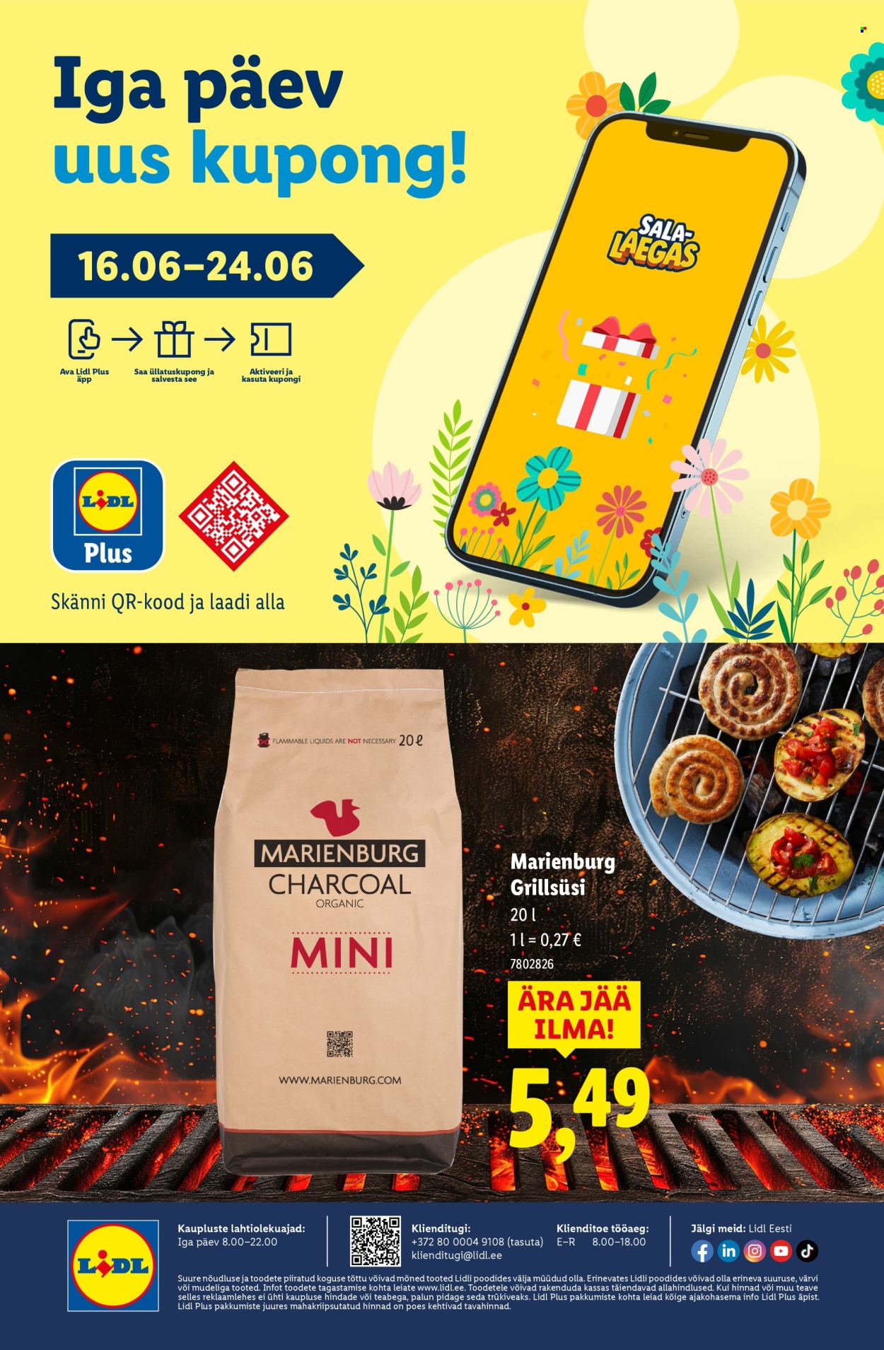 lidl - Lidl kliendileht - Jaanipäeva pakkumised (16.06 - 22.06.2025) - page: 10