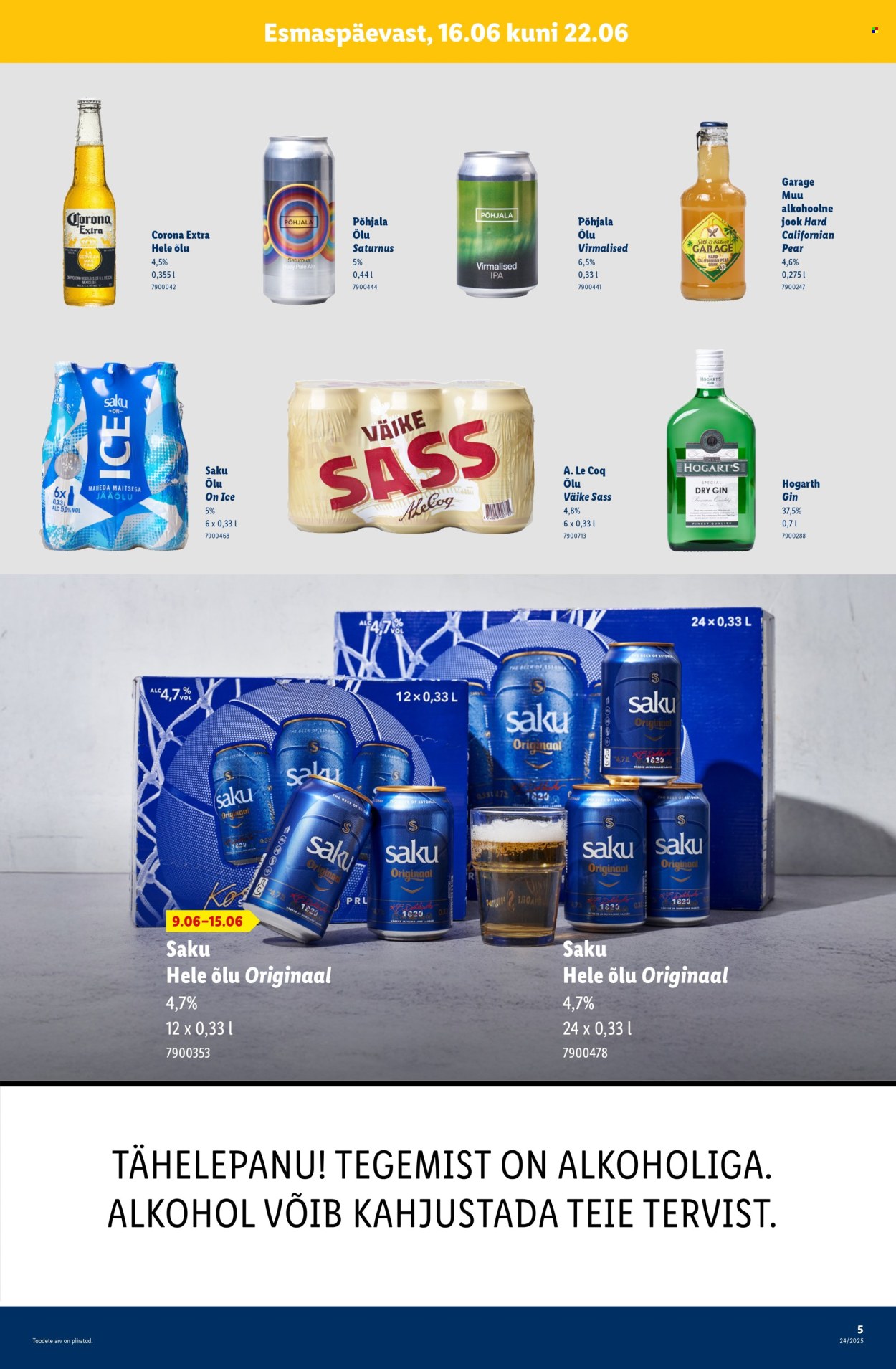 lidl - Lidl kliendileht - Jaanipäeva pakkumised (16.06 - 22.06.2025) - page: 5