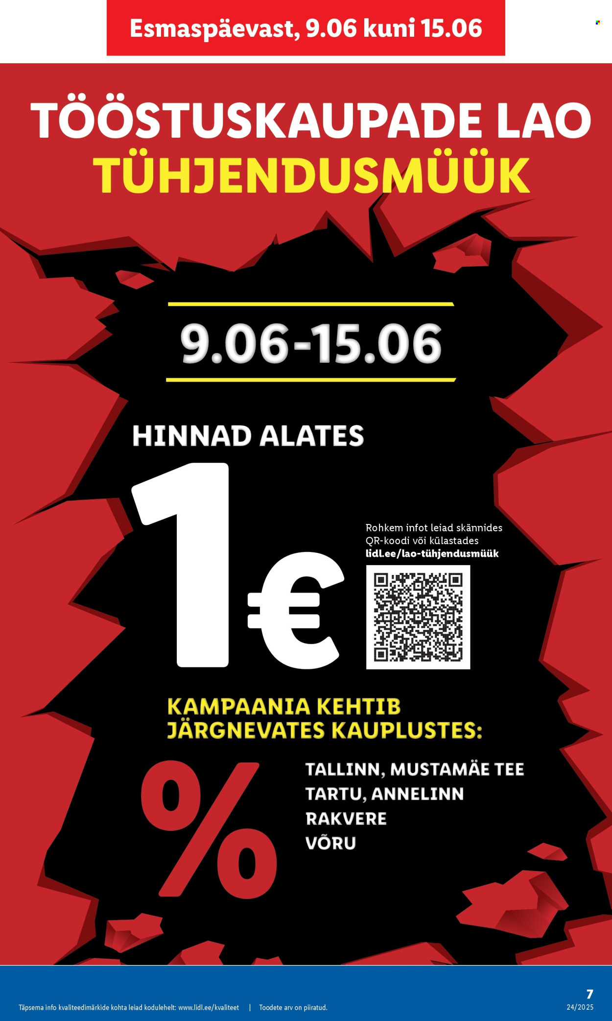 lidl - Lidl kliendileht - Tööstuskaupade pakkumised (9.06 - 15.06.2025) - page: 7