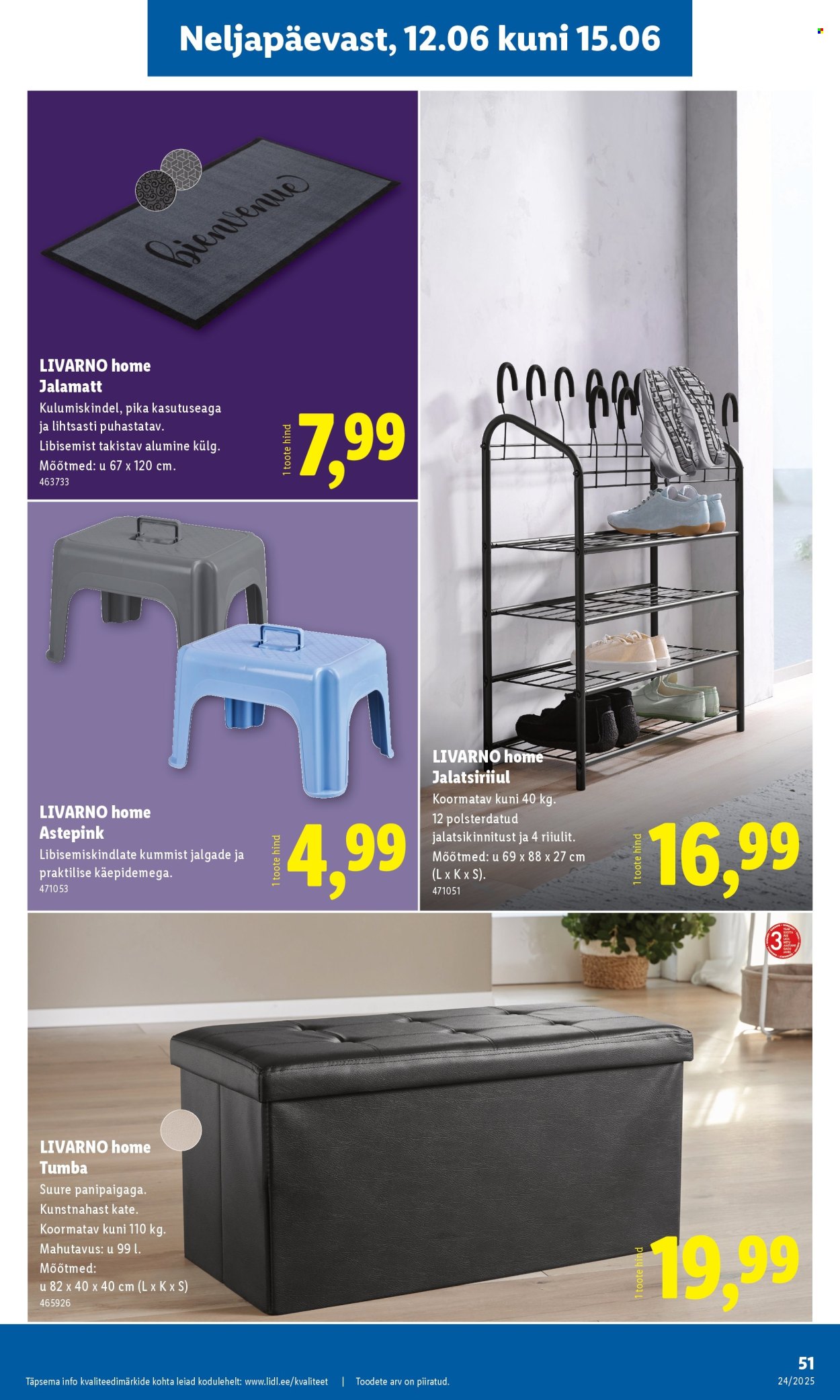 lidl - Lidl kliendileht - Kliendileht (9.06 - 15.06.2025) - page: 51 lidl - Lidl kliendileht - Kliendileht (9.06 - 15.06.2025) - page: 51