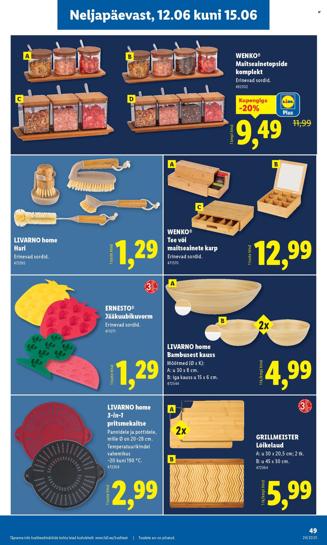 lidl - Lidl kliendileht - Kliendileht (9.06 - 15.06.2025) - page: 49 lidl - Lidl kliendileht - Kliendileht (9.06 - 15.06.2025) - page: 49