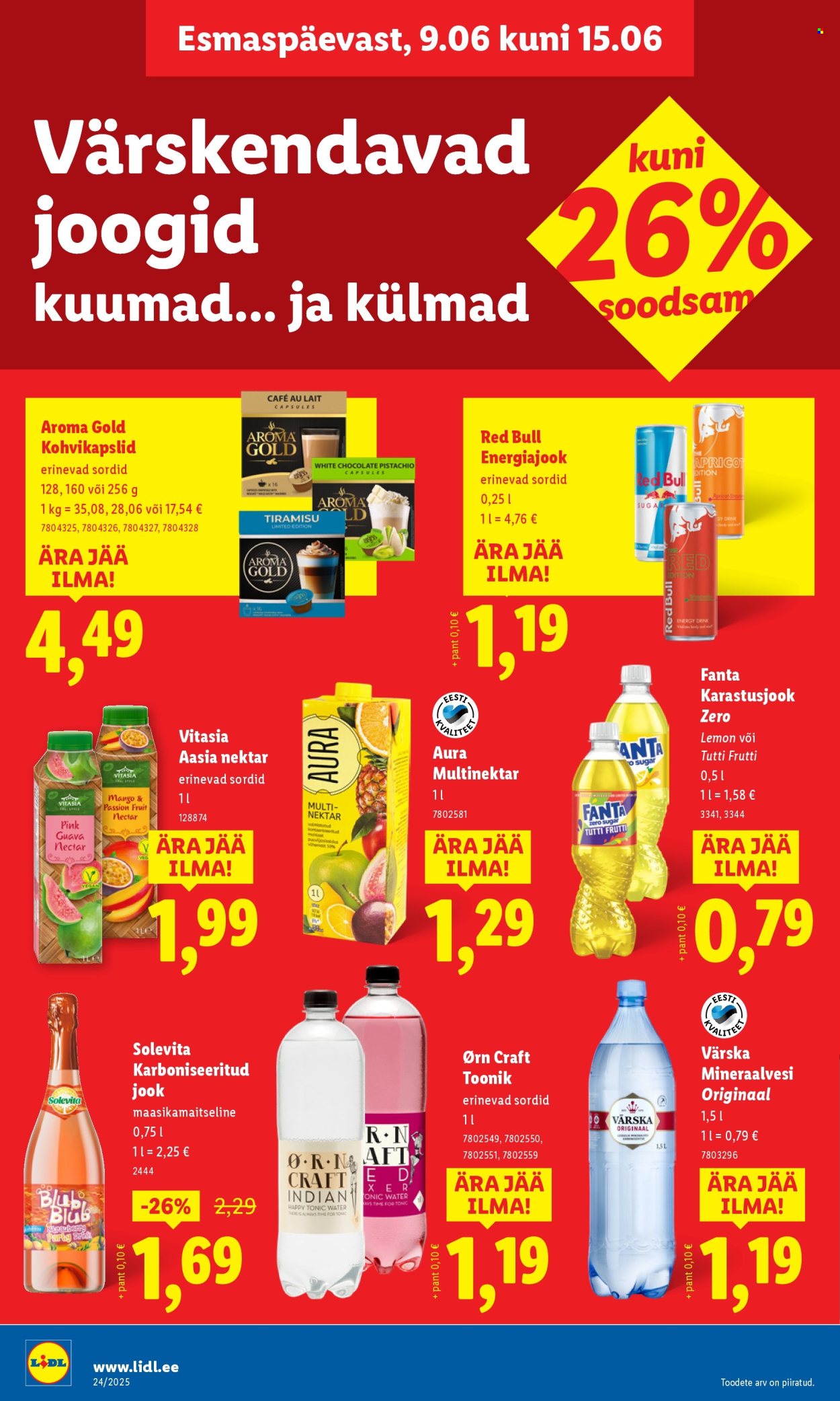 lidl - Lidl kliendileht - Kliendileht (9.06 - 15.06.2025) - page: 26 lidl - Lidl kliendileht - Kliendileht (9.06 - 15.06.2025) - page: 26