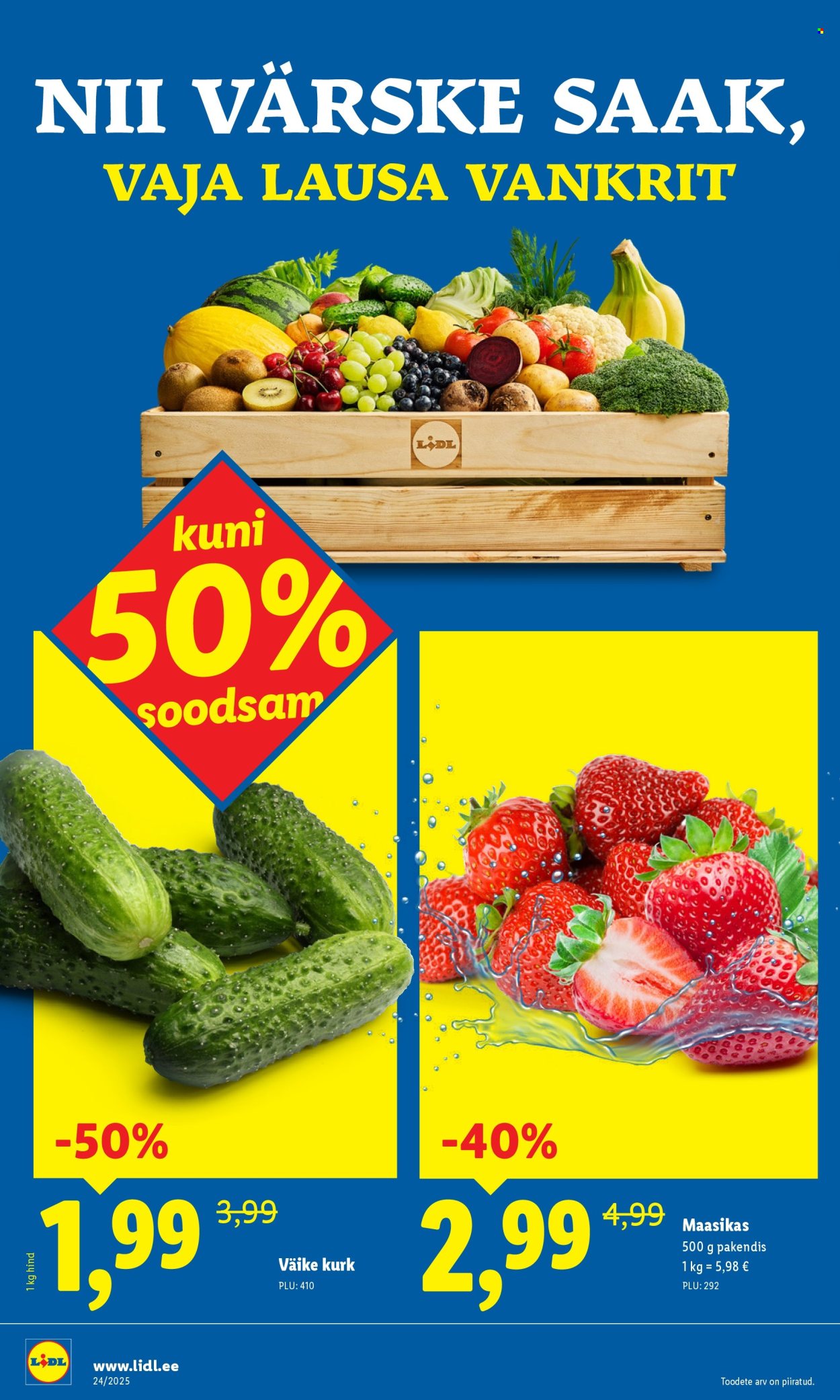 lidl - Lidl kliendileht - Kliendileht (9.06 - 15.06.2025) - page: 4 lidl - Lidl kliendileht - Kliendileht (9.06 - 15.06.2025) - page: 4