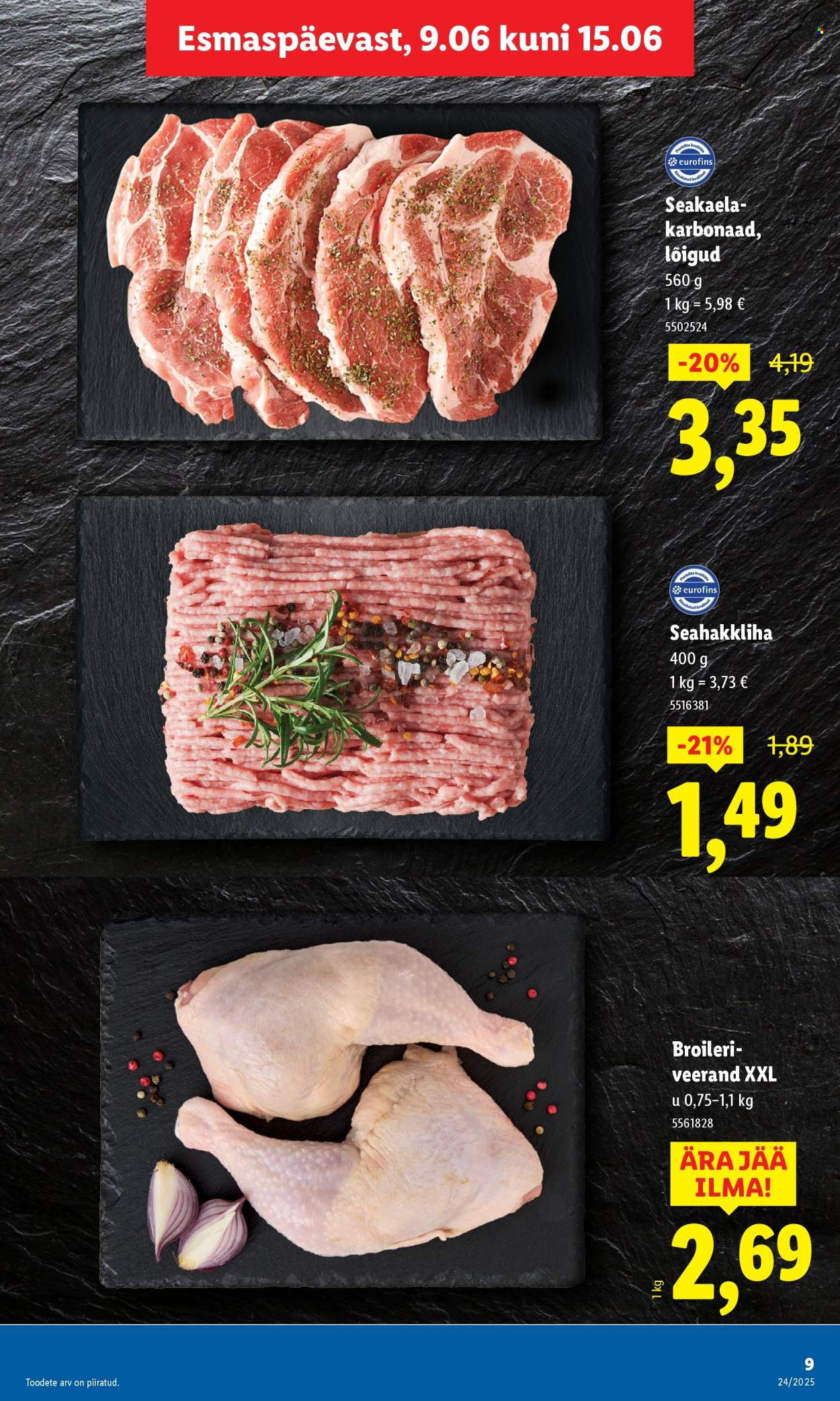 lidl - Lidl kliendileht - Kliendileht (9.06 - 15.06.2025) - page: 9 lidl - Lidl kliendileht - Kliendileht (9.06 - 15.06.2025) - page: 9