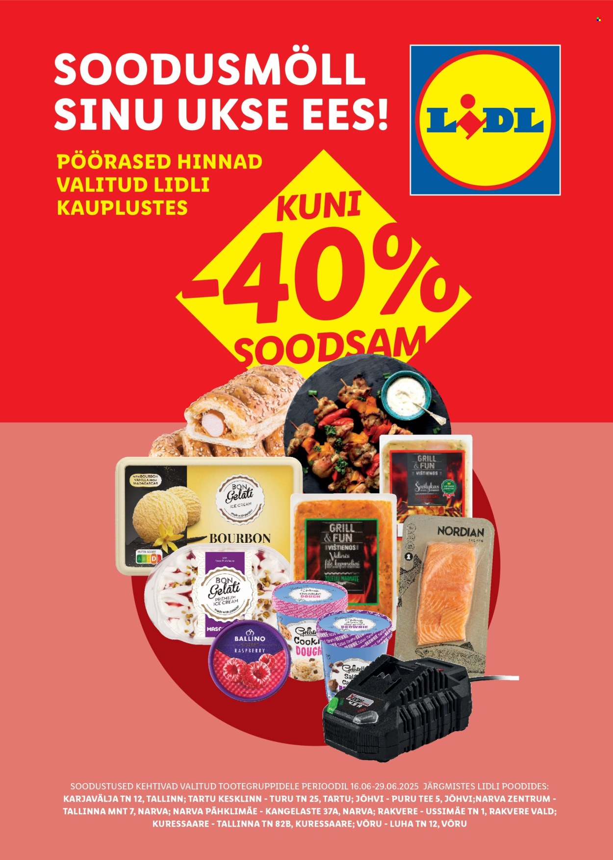 lidl - Lidl kliendileht - Soodusmöll sinu ukse ees! (16.06 - 22.06.2025)