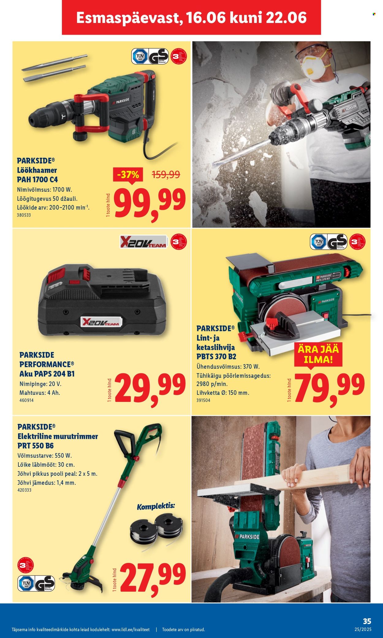 lidl - Lidl kliendileht - Kliendileht (16.06 - 22.06.2025) - page: 35 lidl - Lidl kliendileht - Kliendileht (16.06 - 22.06.2025) - page: 35