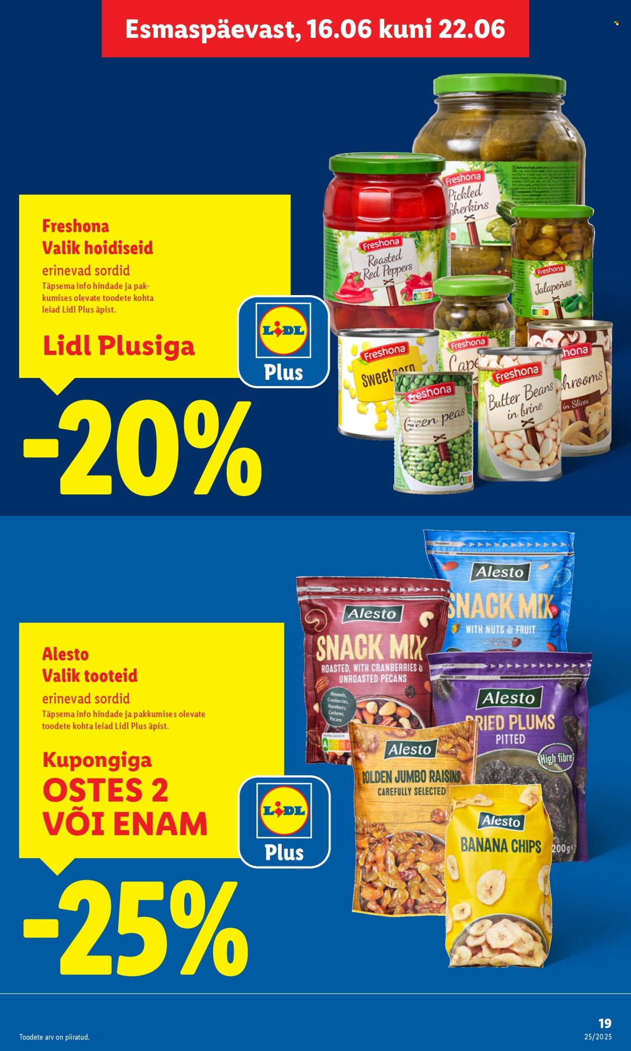 lidl - Lidl kliendileht - Kliendileht (16.06 - 22.06.2025) - page: 19 lidl - Lidl kliendileht - Kliendileht (16.06 - 22.06.2025) - page: 19
