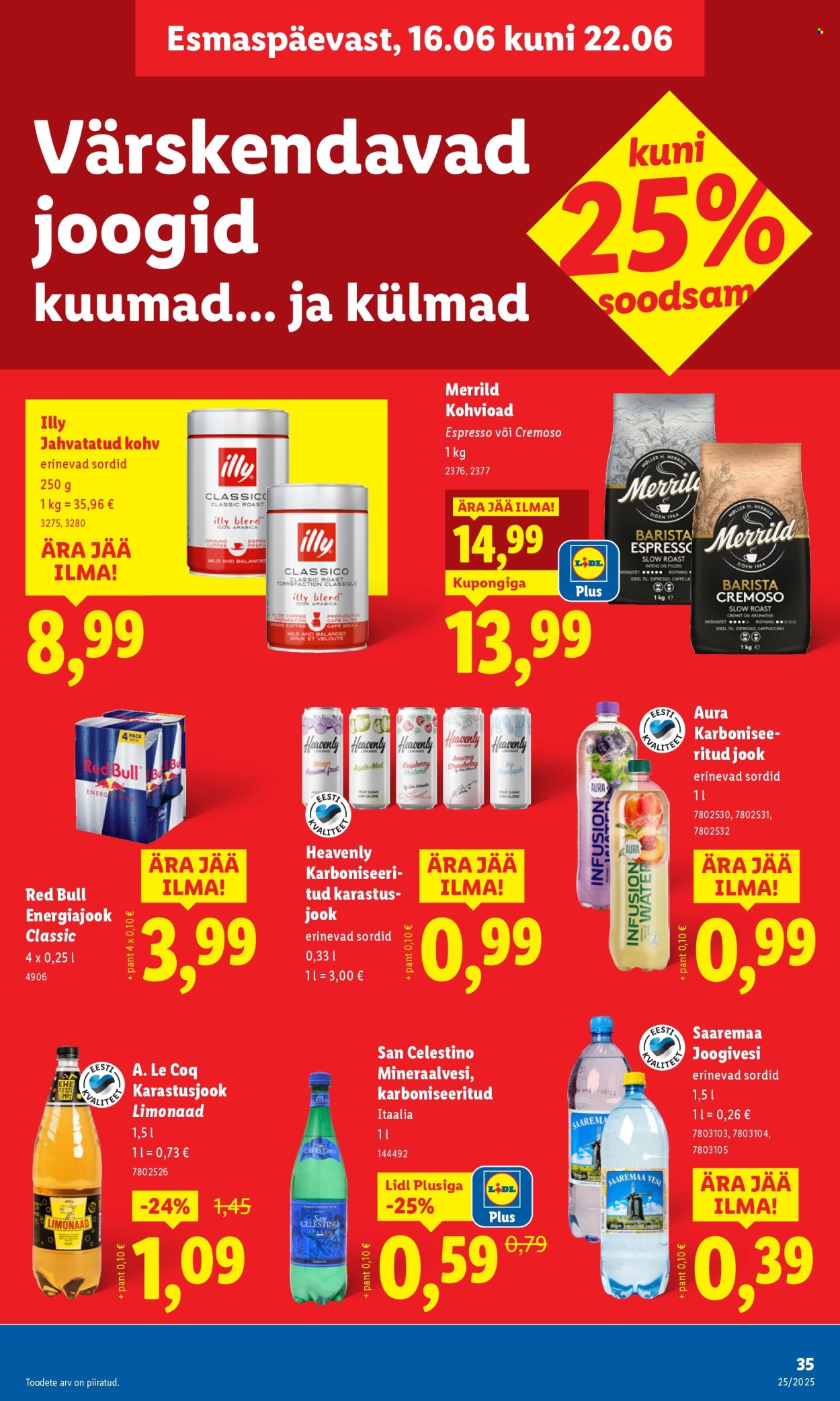 lidl - Lidl kliendileht - Nädalalõpu pakkumised (19.06 - 22.06.2025) - page: 35 lidl - Lidl kliendileht - Nädalalõpu pakkumised (19.06 - 22.06.2025) - page: 35