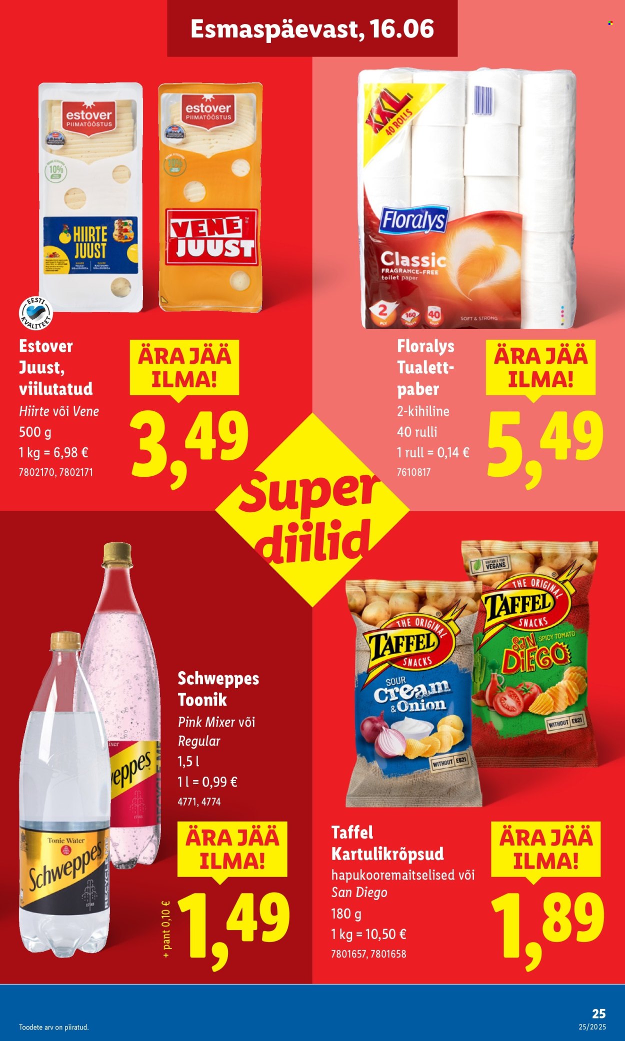 lidl - Lidl kliendileht - Nädalalõpu pakkumised (19.06 - 22.06.2025) - page: 25 lidl - Lidl kliendileht - Nädalalõpu pakkumised (19.06 - 22.06.2025) - page: 25