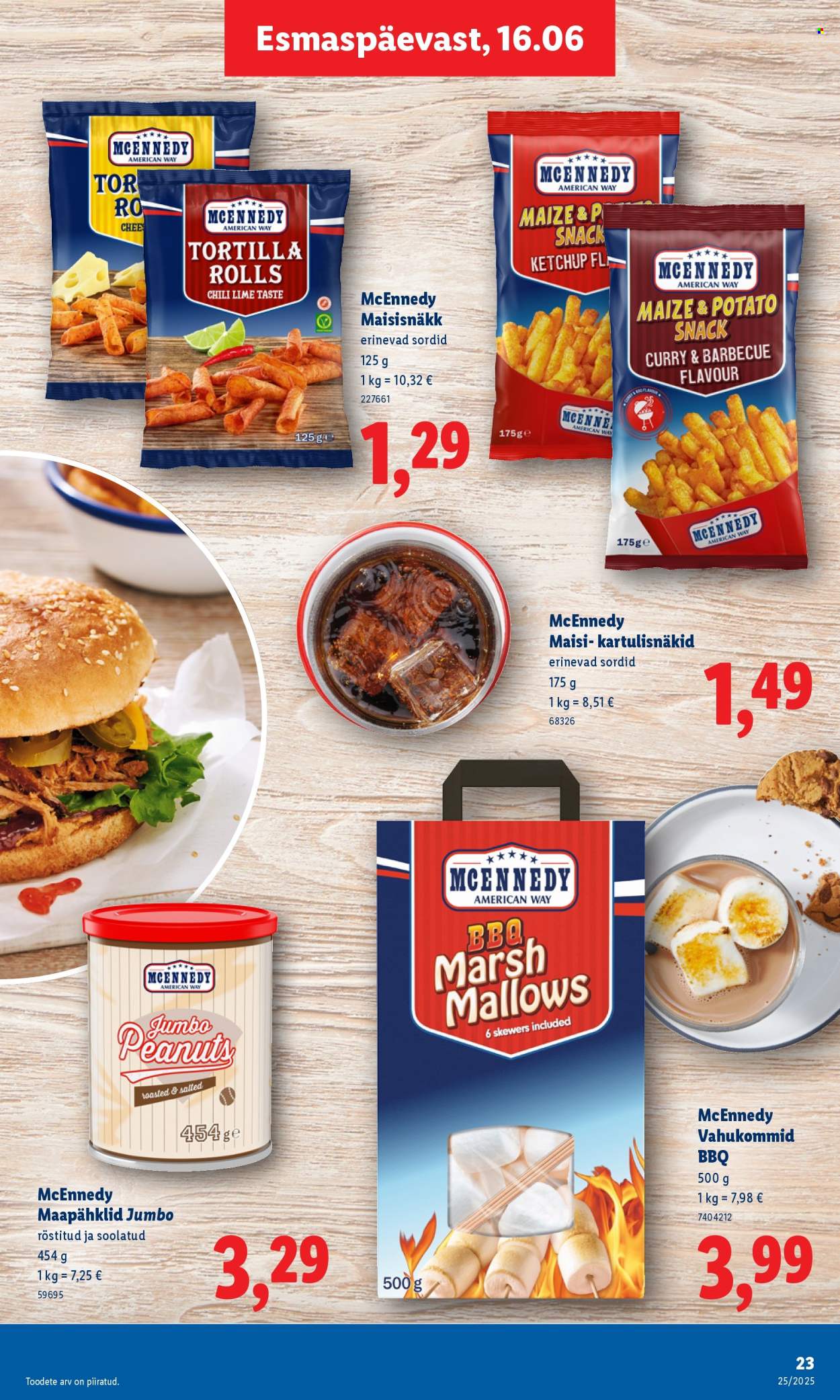 lidl - Lidl kliendileht - Nädalalõpu pakkumised (19.06 - 22.06.2025) - page: 23 lidl - Lidl kliendileht - Nädalalõpu pakkumised (19.06 - 22.06.2025) - page: 23