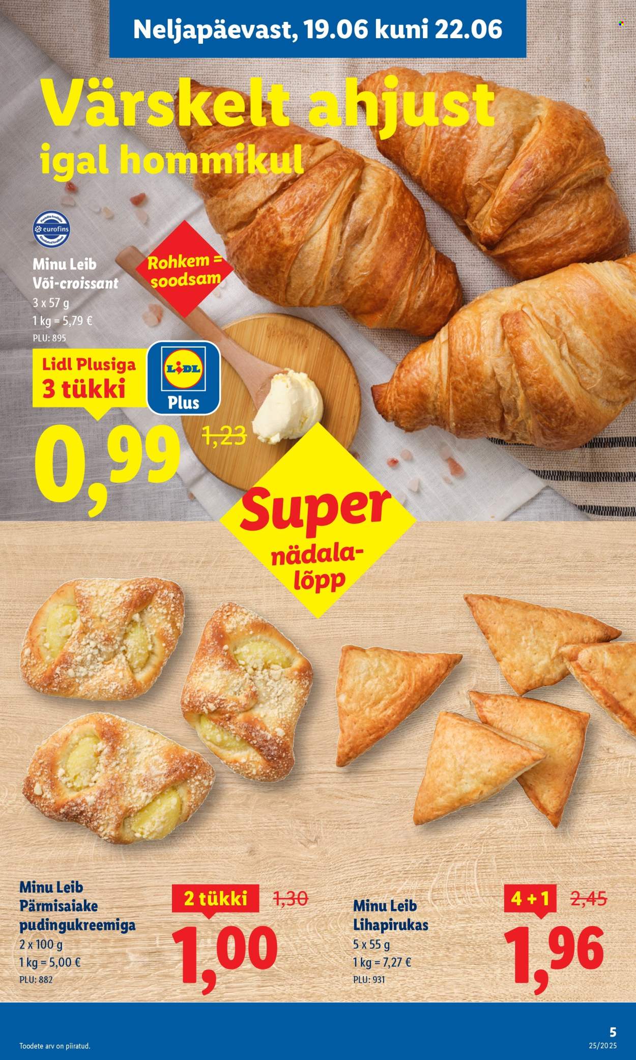 lidl - Lidl kliendileht - Nädalalõpu pakkumised (19.06 - 22.06.2025) - page: 5 lidl - Lidl kliendileht - Nädalalõpu pakkumised (19.06 - 22.06.2025) - page: 5