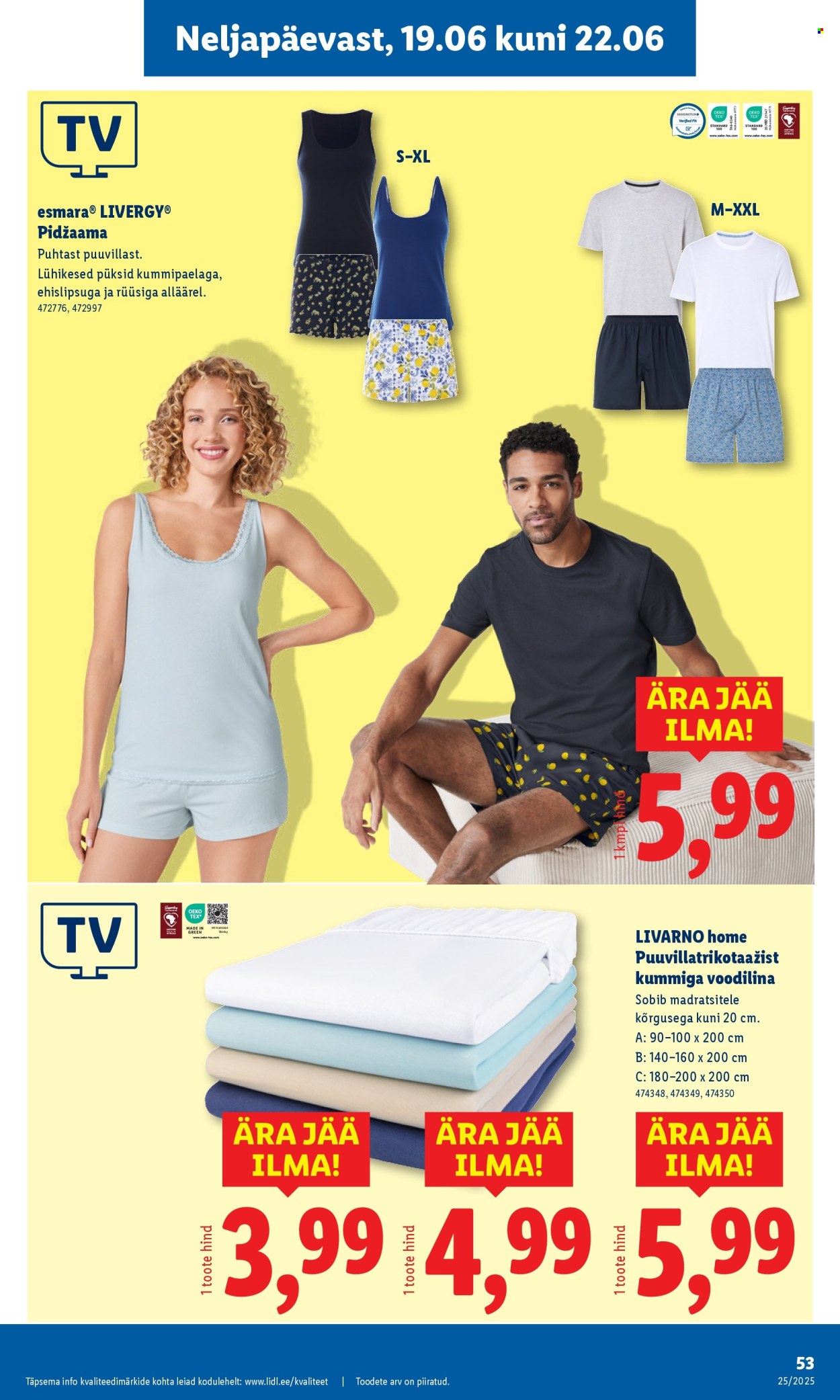 lidl - Lidl kliendileht - Nädalalõpu pakkumised (19.06 - 22.06.2025) - page: 53 lidl - Lidl kliendileht - Nädalalõpu pakkumised (19.06 - 22.06.2025) - page: 53