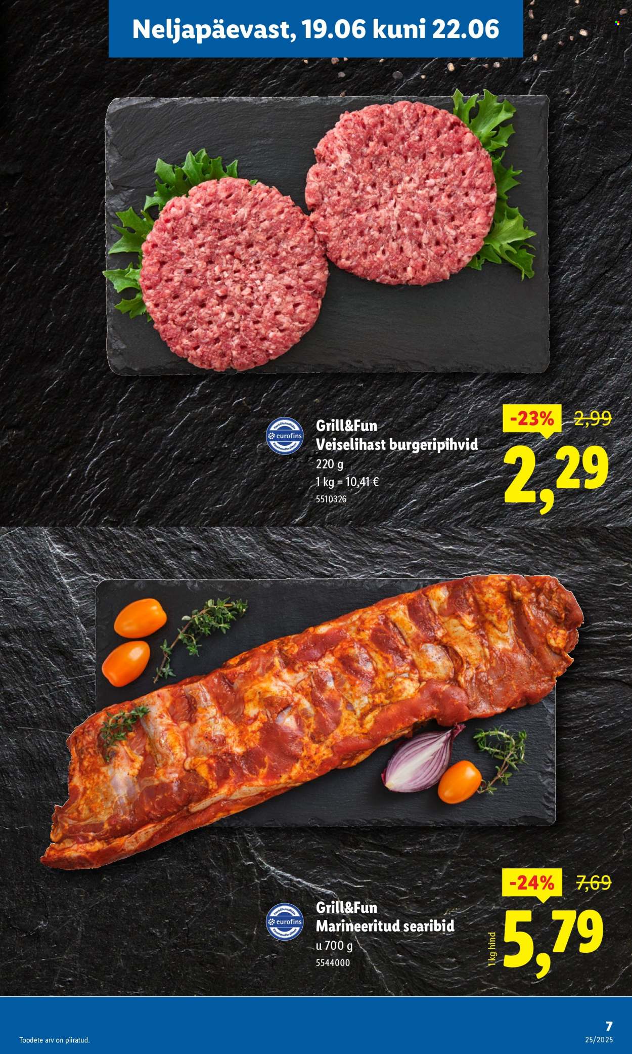 lidl - Lidl kliendileht - Nädalalõpu pakkumised (19.06 - 22.06.2025) - page: 7 lidl - Lidl kliendileht - Nädalalõpu pakkumised (19.06 - 22.06.2025) - page: 7