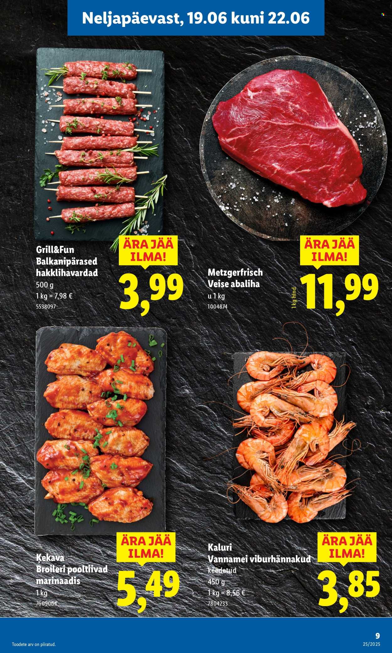 lidl - Lidl kliendileht - Nädalalõpu pakkumised (19.06 - 22.06.2025) - page: 9 lidl - Lidl kliendileht - Nädalalõpu pakkumised (19.06 - 22.06.2025) - page: 9
