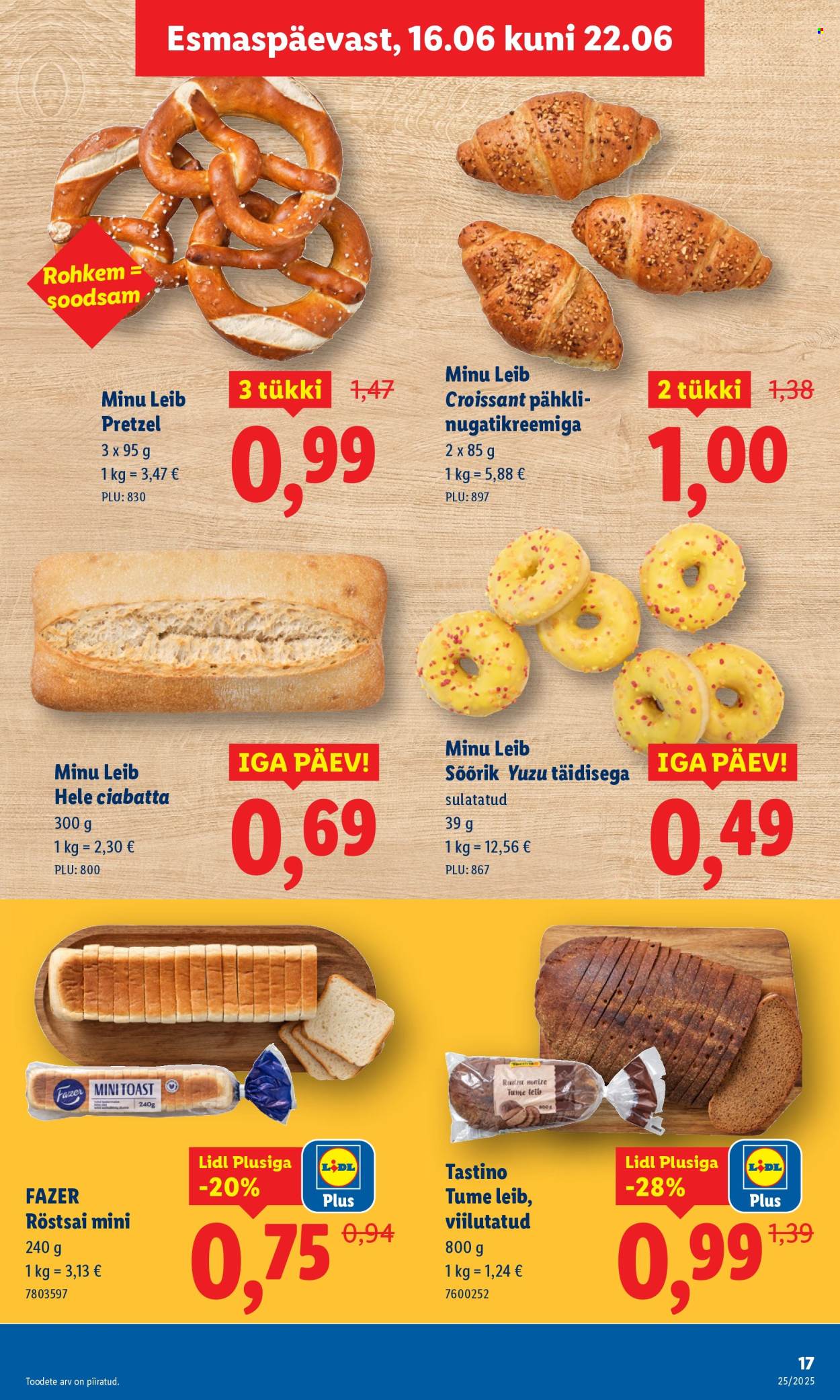 lidl - Lidl kliendileht - Nädalalõpu pakkumised (19.06 - 22.06.2025) - page: 17 lidl - Lidl kliendileht - Nädalalõpu pakkumised (19.06 - 22.06.2025) - page: 17