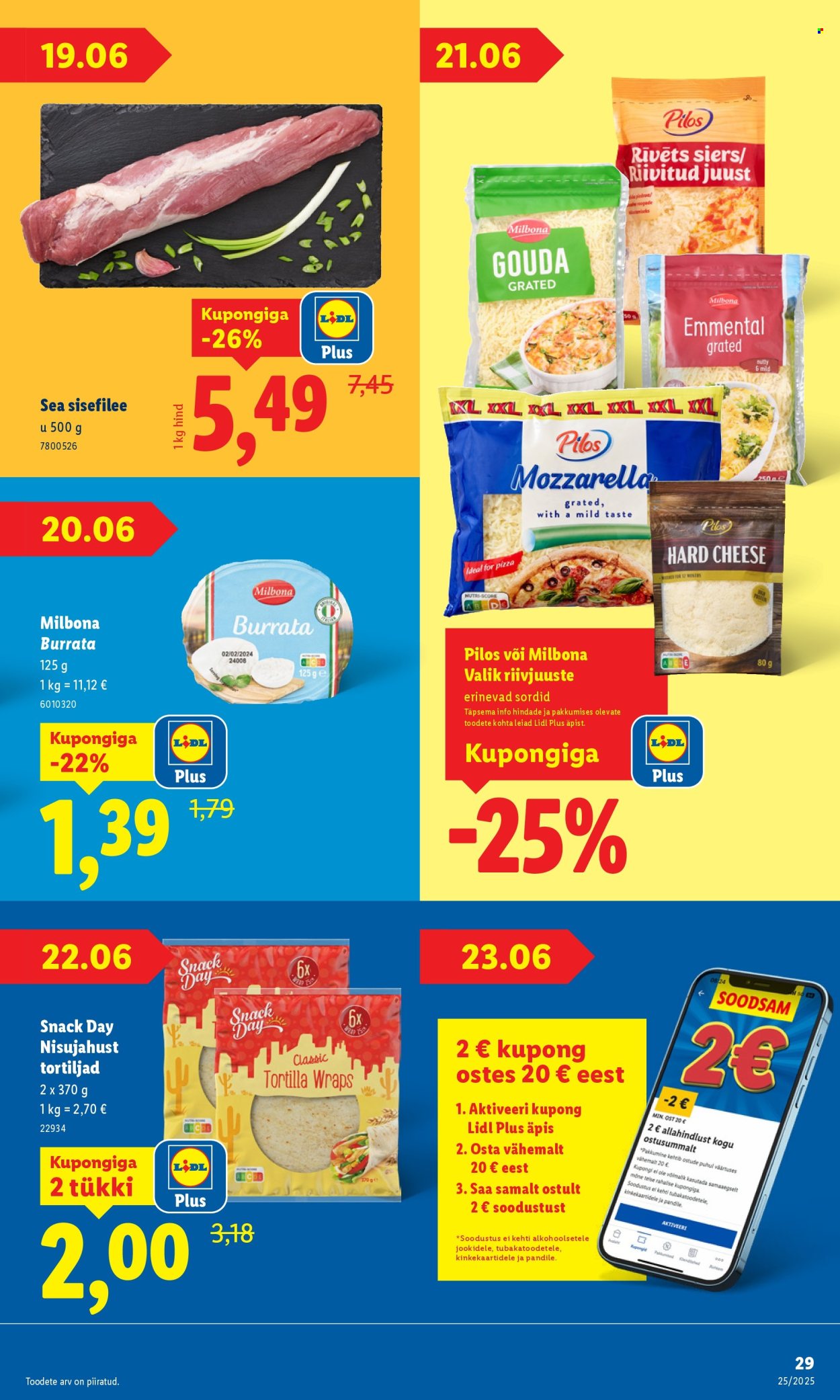 lidl - Lidl kliendileht - Nädalalõpu pakkumised (19.06 - 22.06.2025) - page: 29 lidl - Lidl kliendileht - Nädalalõpu pakkumised (19.06 - 22.06.2025) - page: 29