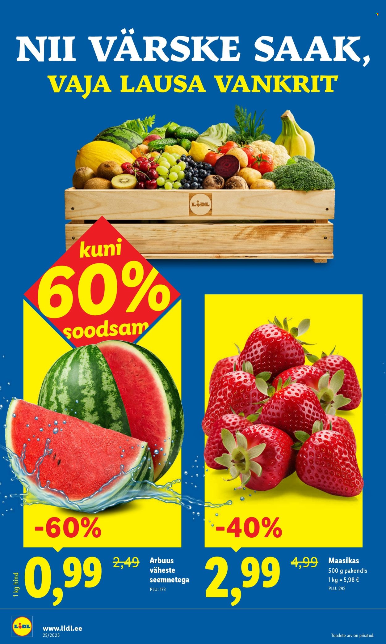 lidl - Lidl kliendileht - Nädalalõpu pakkumised (19.06 - 22.06.2025) - page: 2 lidl - Lidl kliendileht - Nädalalõpu pakkumised (19.06 - 22.06.2025) - page: 2
