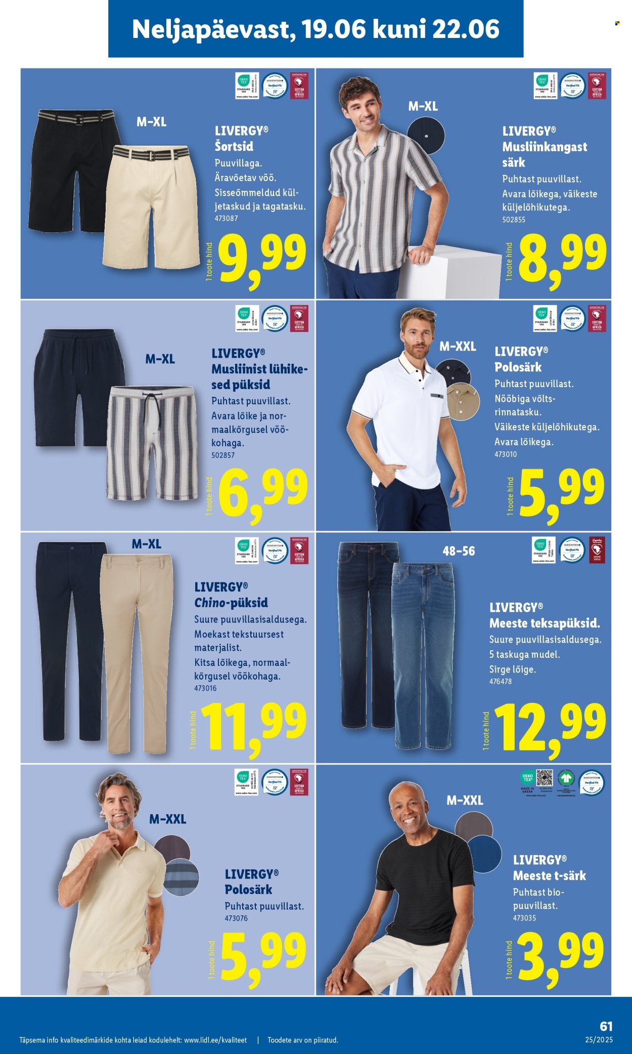 lidl - Lidl kliendileht - Nädalalõpu pakkumised (19.06 - 22.06.2025) - page: 61 lidl - Lidl kliendileht - Nädalalõpu pakkumised (19.06 - 22.06.2025) - page: 61