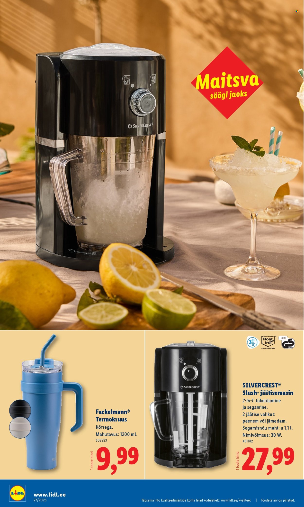 lidl - Lidl kliendileht - Nädalalõpu pakkumised (3.07 - 6.07.2025) - page: 44 lidl - Lidl kliendileht - Nädalalõpu pakkumised (3.07 - 6.07.2025) - page: 44