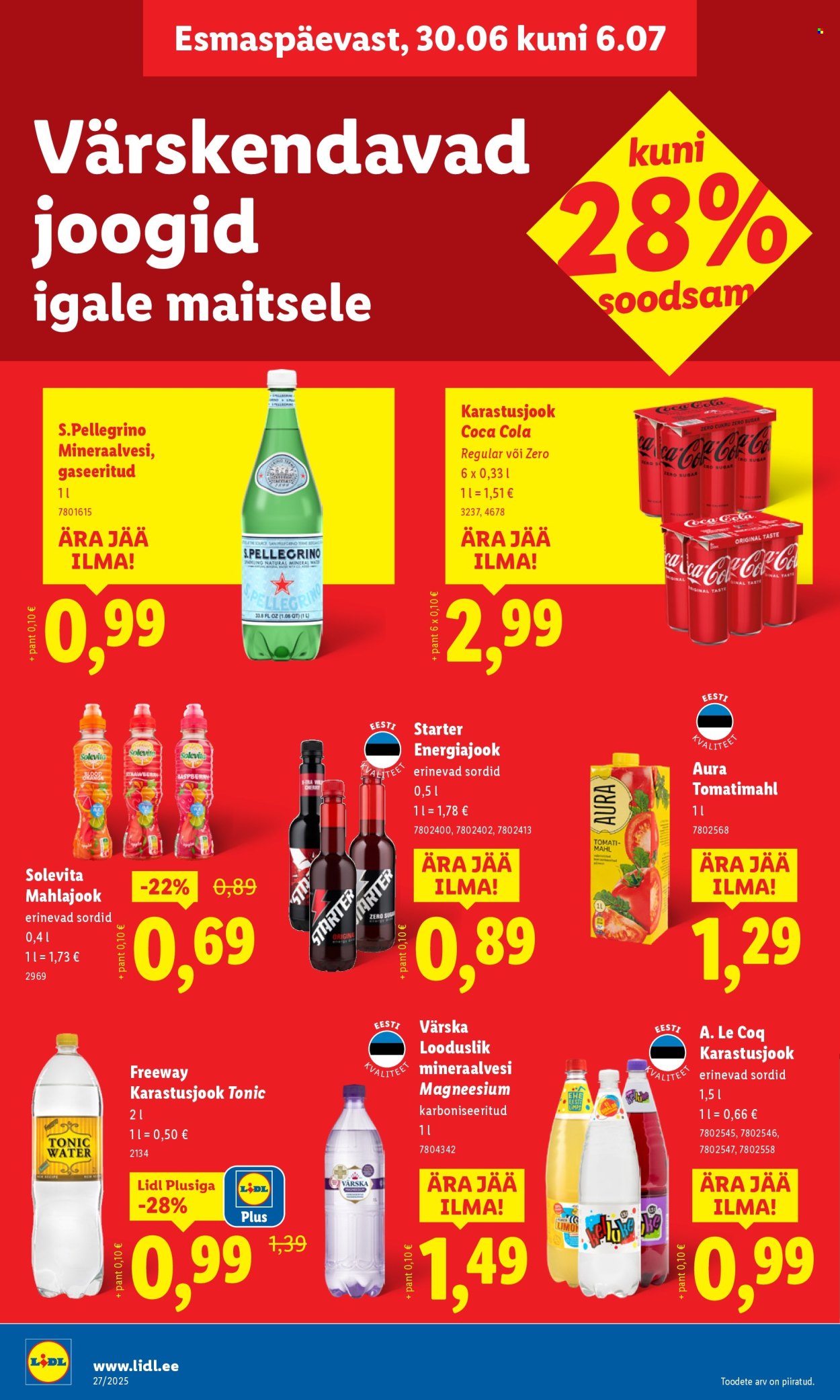 lidl - Lidl kliendileht - Nädalalõpu pakkumised (3.07 - 6.07.2025) - page: 36 lidl - Lidl kliendileht - Nädalalõpu pakkumised (3.07 - 6.07.2025) - page: 36