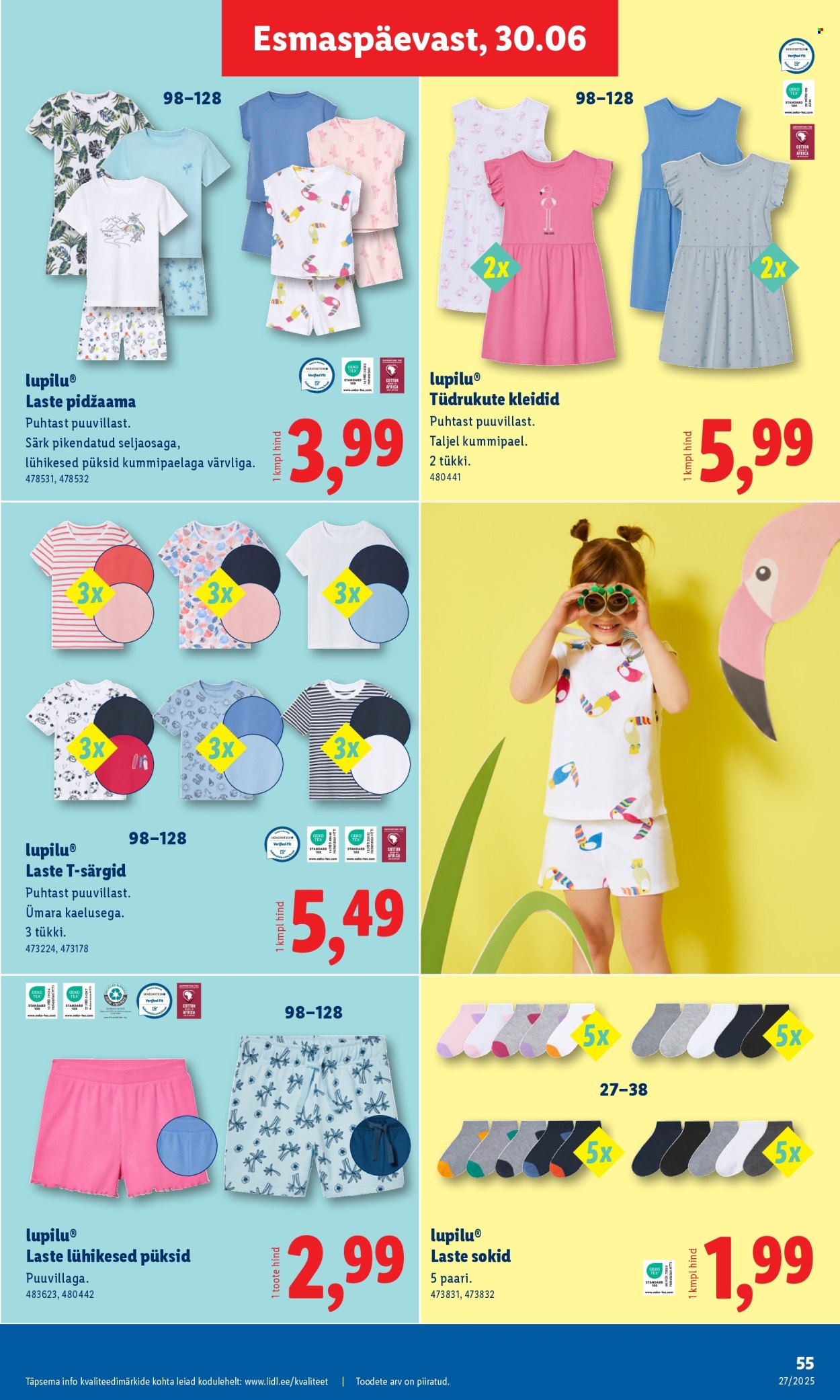 lidl - Lidl kliendileht - Nädalalõpu pakkumised (3.07 - 6.07.2025) - page: 55 lidl - Lidl kliendileht - Nädalalõpu pakkumised (3.07 - 6.07.2025) - page: 55