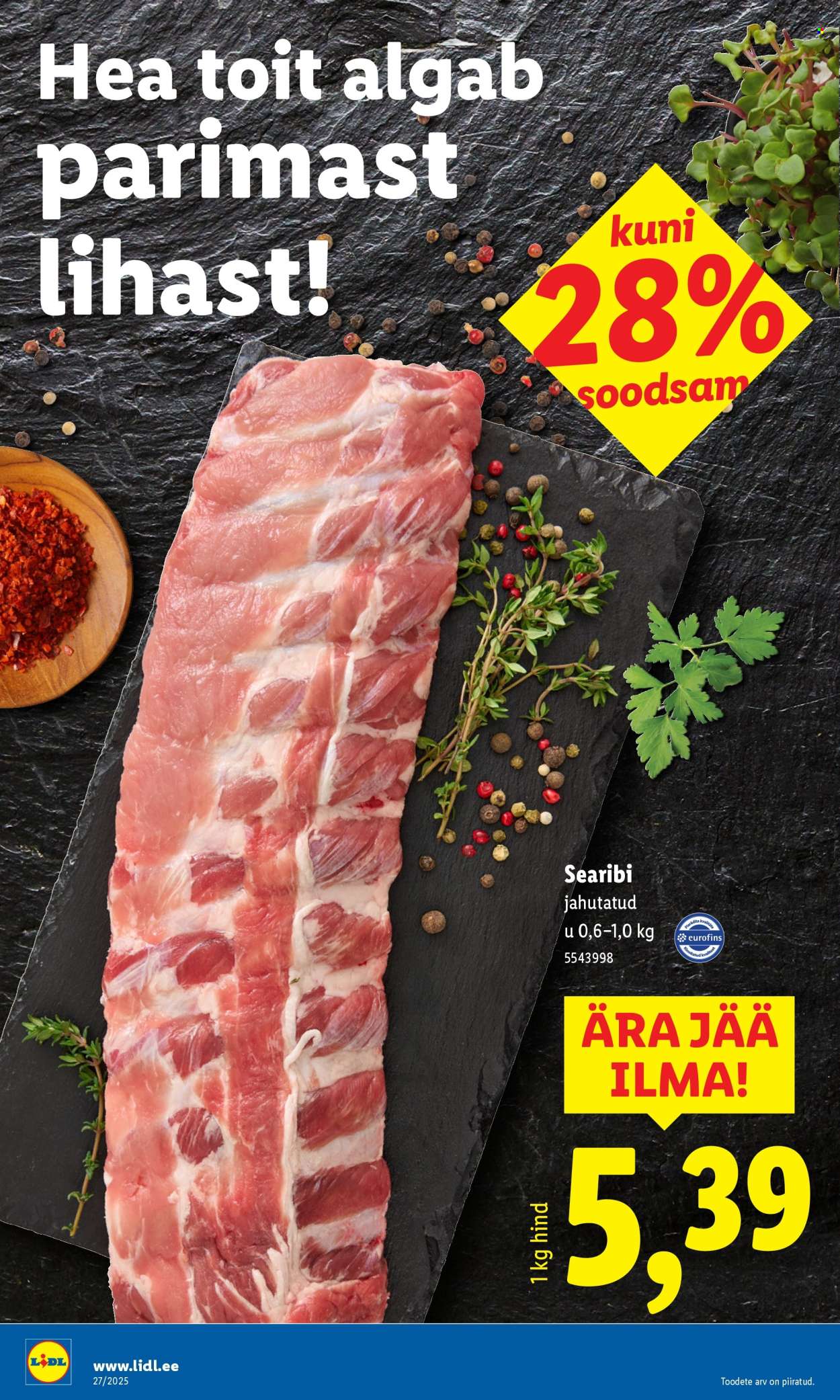 lidl - Lidl kliendileht - Nädalalõpu pakkumised (3.07 - 6.07.2025) - page: 16 lidl - Lidl kliendileht - Nädalalõpu pakkumised (3.07 - 6.07.2025) - page: 16
