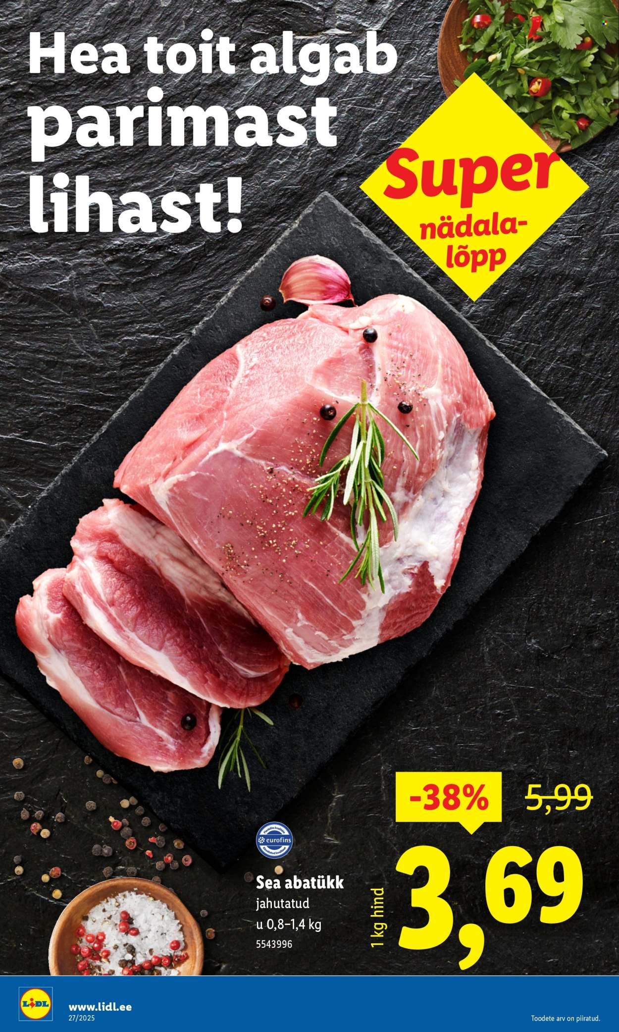 lidl - Lidl kliendileht - Nädalalõpu pakkumised (3.07 - 6.07.2025) - page: 8 lidl - Lidl kliendileht - Nädalalõpu pakkumised (3.07 - 6.07.2025) - page: 8