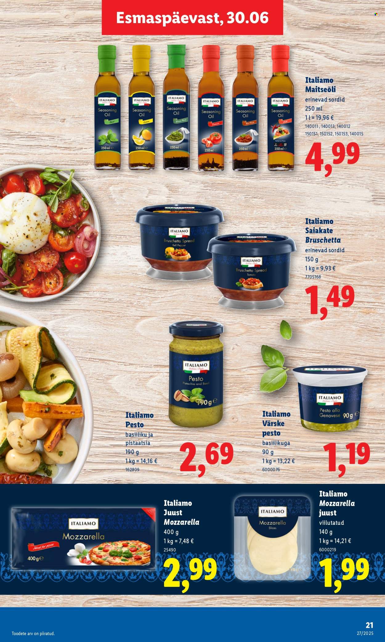 lidl - Lidl kliendileht - Nädalalõpu pakkumised (3.07 - 6.07.2025) - page: 21 lidl - Lidl kliendileht - Nädalalõpu pakkumised (3.07 - 6.07.2025) - page: 21