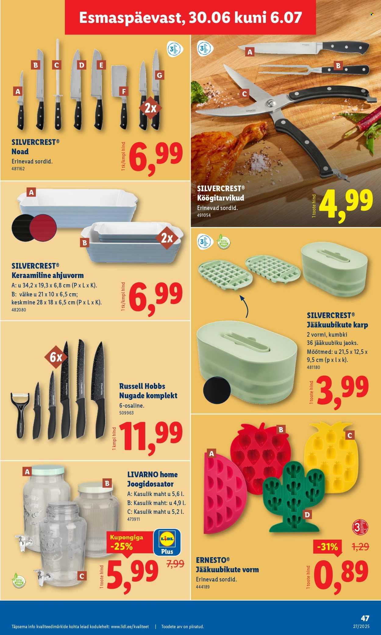 lidl - Lidl kliendileht - Nädalalõpu pakkumised (3.07 - 6.07.2025) - page: 47 lidl - Lidl kliendileht - Nädalalõpu pakkumised (3.07 - 6.07.2025) - page: 47