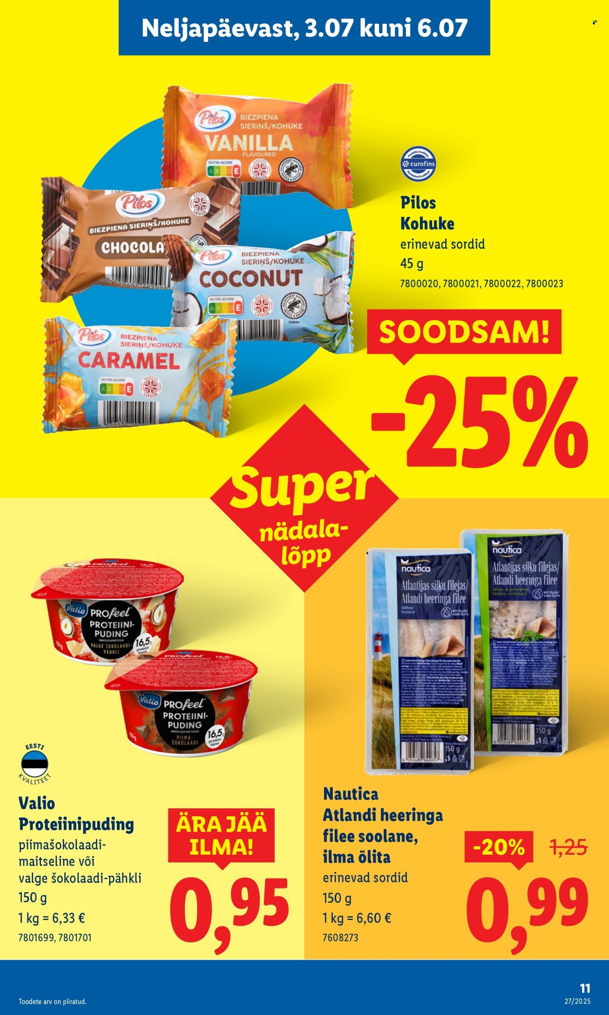 lidl - Lidl kliendileht - Nädalalõpu pakkumised (3.07 - 6.07.2025) - page: 11 lidl - Lidl kliendileht - Nädalalõpu pakkumised (3.07 - 6.07.2025) - page: 11