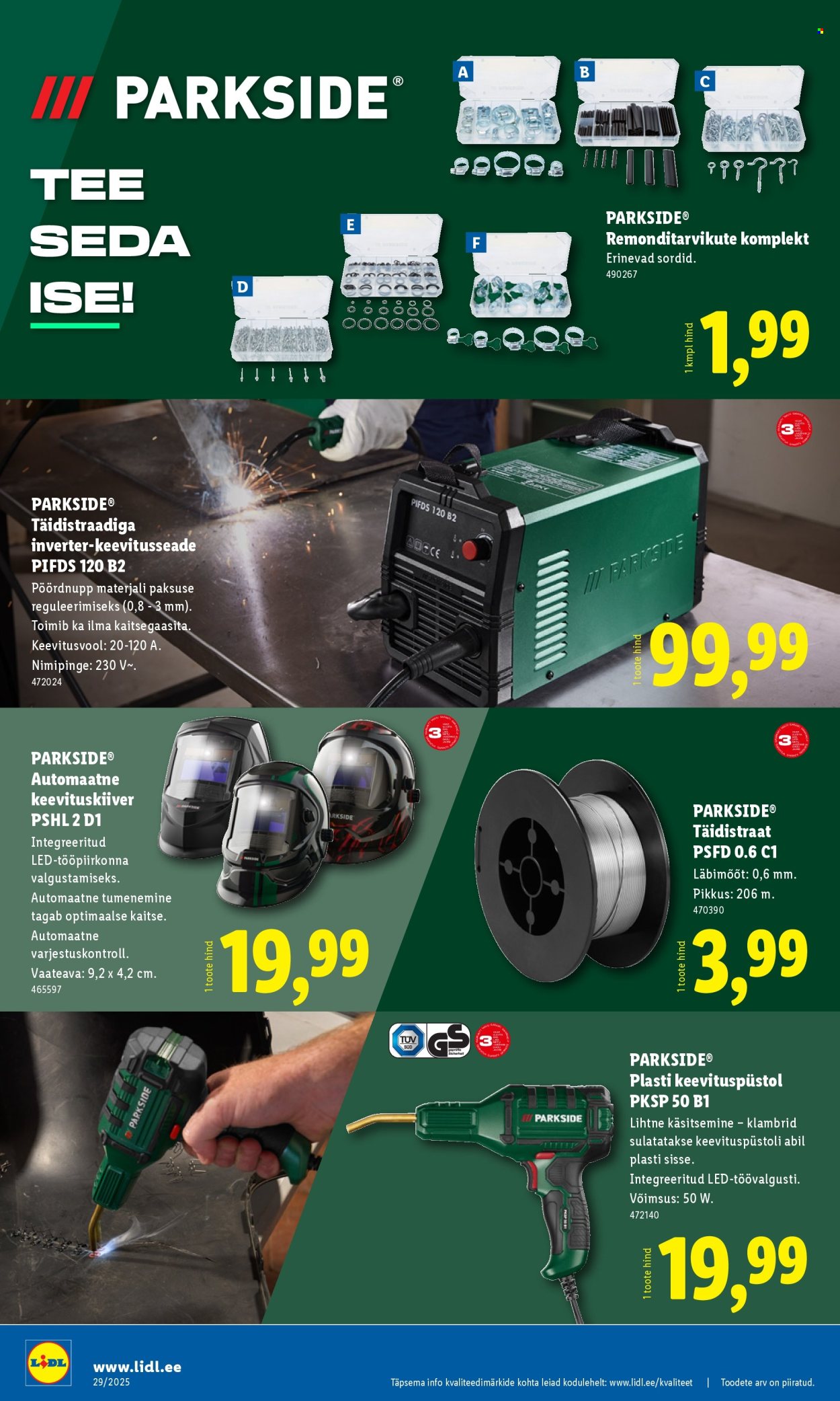 lidl - Lidl kliendileht - Tööstuskaupade pakkumised (14.07 - 20.07.2025) - page: 20