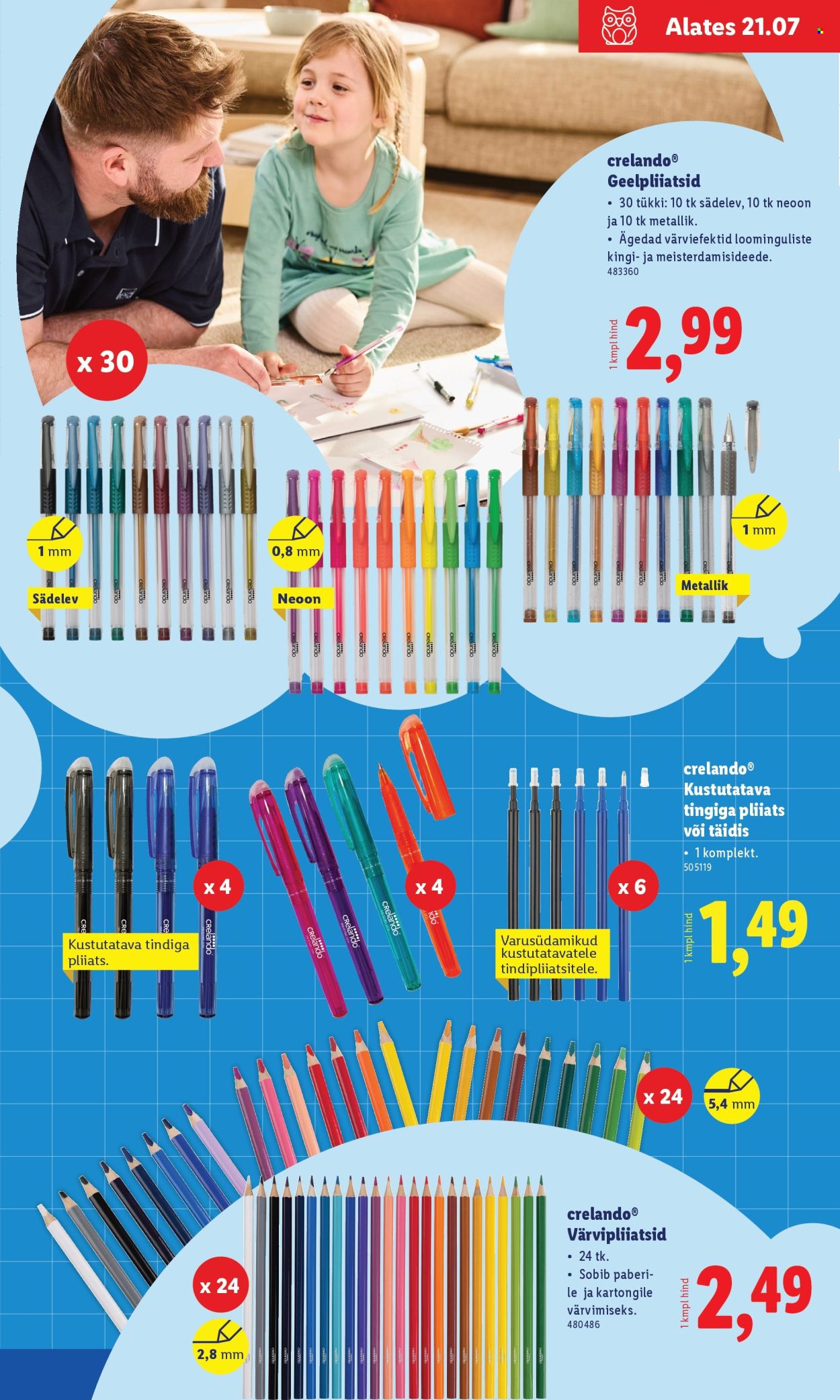 lidl - Lidl kliendileht - Koolitarvete kataloog 2025 (19.07 - 11.08.2025) - page: 9 lidl - Lidl kliendileht - Koolitarvete kataloog 2025 (19.07 - 11.08.2025) - page: 9