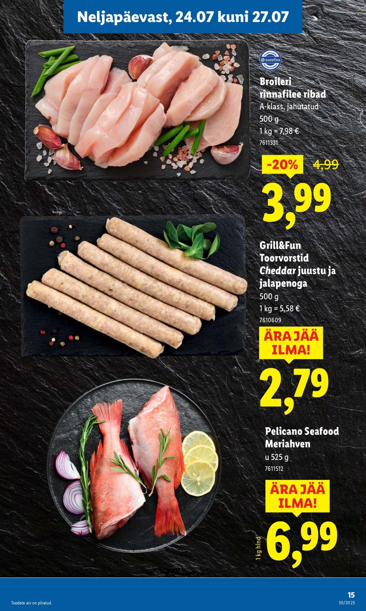 lidl - Lidl kliendileht - Nädalalõpu pakkumised (24.07 - 27.07.2025) - page: 15 lidl - Lidl kliendileht - Nädalalõpu pakkumised (24.07 - 27.07.2025) - page: 15