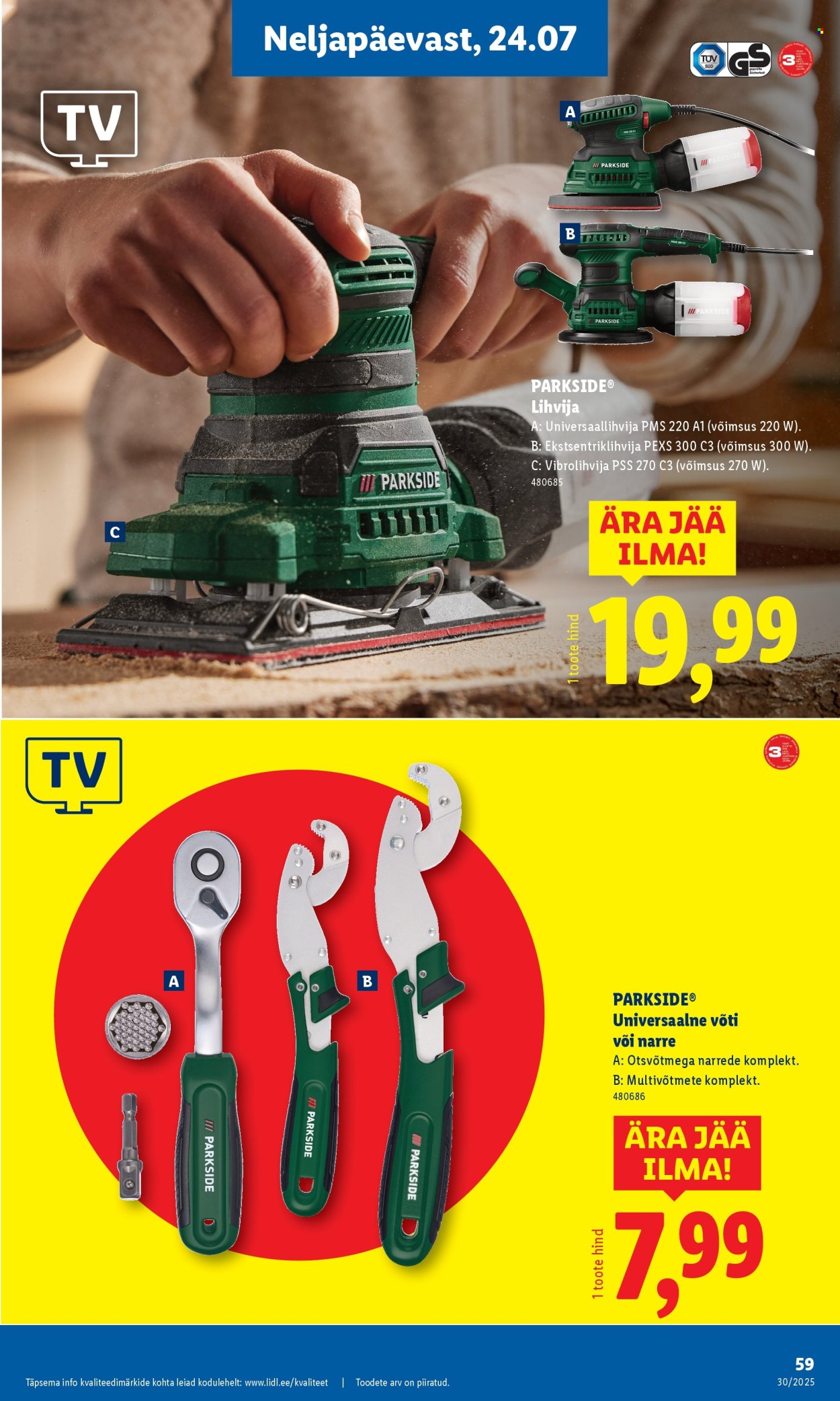 lidl - Lidl kliendileht - Nädalalõpu pakkumised (24.07 - 27.07.2025) - page: 59 lidl - Lidl kliendileht - Nädalalõpu pakkumised (24.07 - 27.07.2025) - page: 59