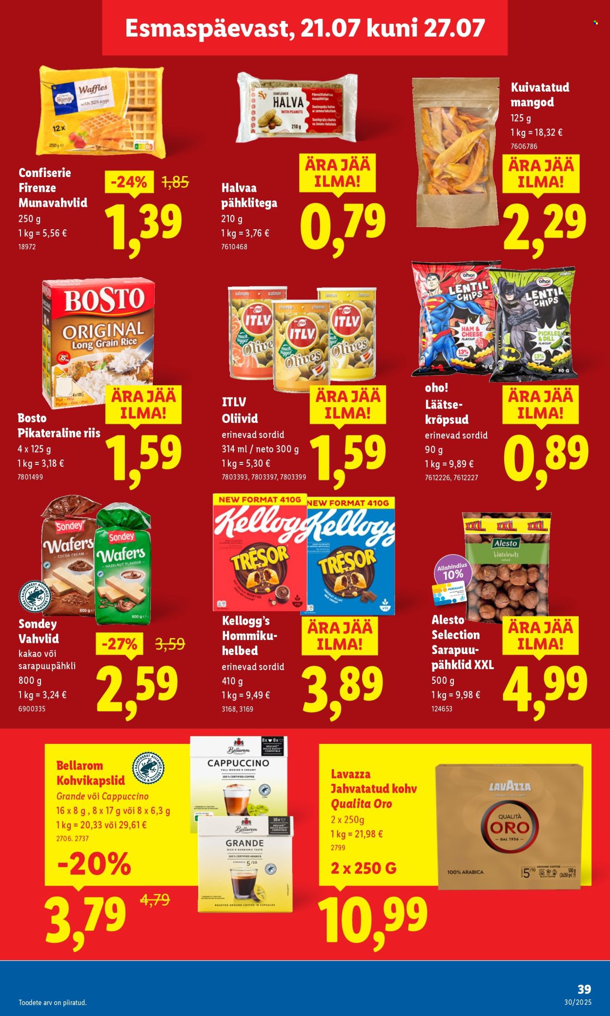 lidl - Lidl kliendileht - Nädalalõpu pakkumised (24.07 - 27.07.2025) - page: 39 lidl - Lidl kliendileht - Nädalalõpu pakkumised (24.07 - 27.07.2025) - page: 39