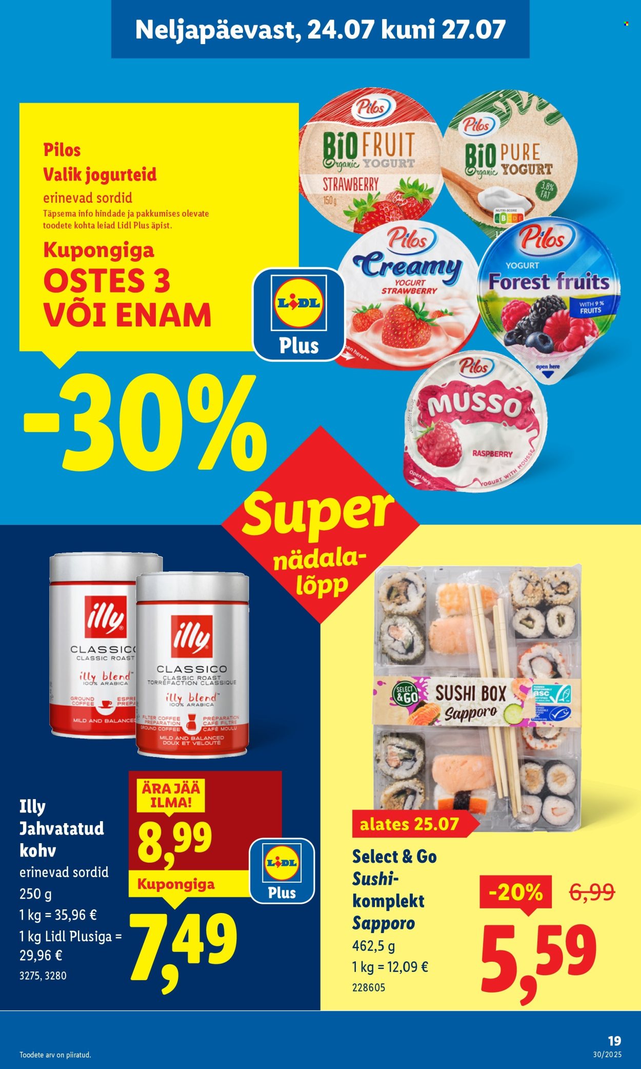 lidl - Lidl kliendileht - Nädalalõpu pakkumised (24.07 - 27.07.2025) - page: 19 lidl - Lidl kliendileht - Nädalalõpu pakkumised (24.07 - 27.07.2025) - page: 19