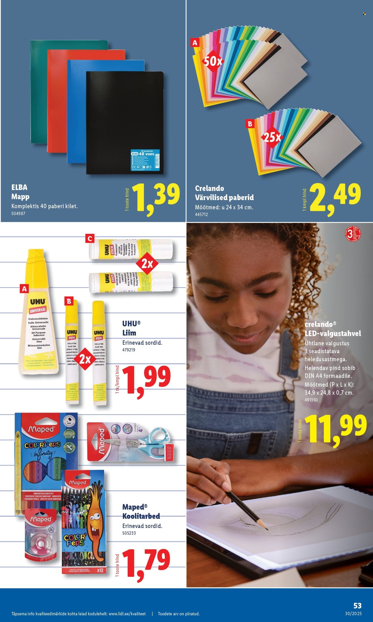 lidl - Lidl kliendileht - Nädalalõpu pakkumised (24.07 - 27.07.2025) - page: 53 lidl - Lidl kliendileht - Nädalalõpu pakkumised (24.07 - 27.07.2025) - page: 53