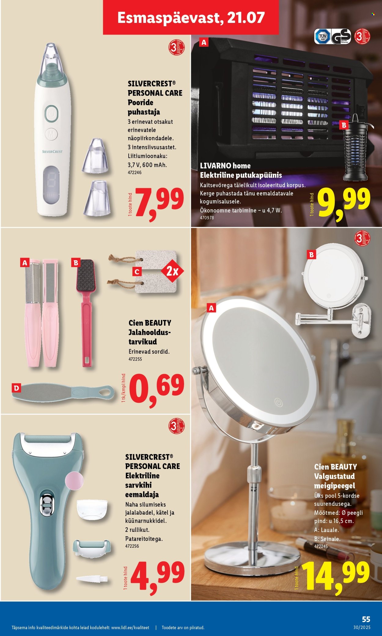 lidl - Lidl kliendileht - Nädalalõpu pakkumised (24.07 - 27.07.2025) - page: 55 lidl - Lidl kliendileht - Nädalalõpu pakkumised (24.07 - 27.07.2025) - page: 55